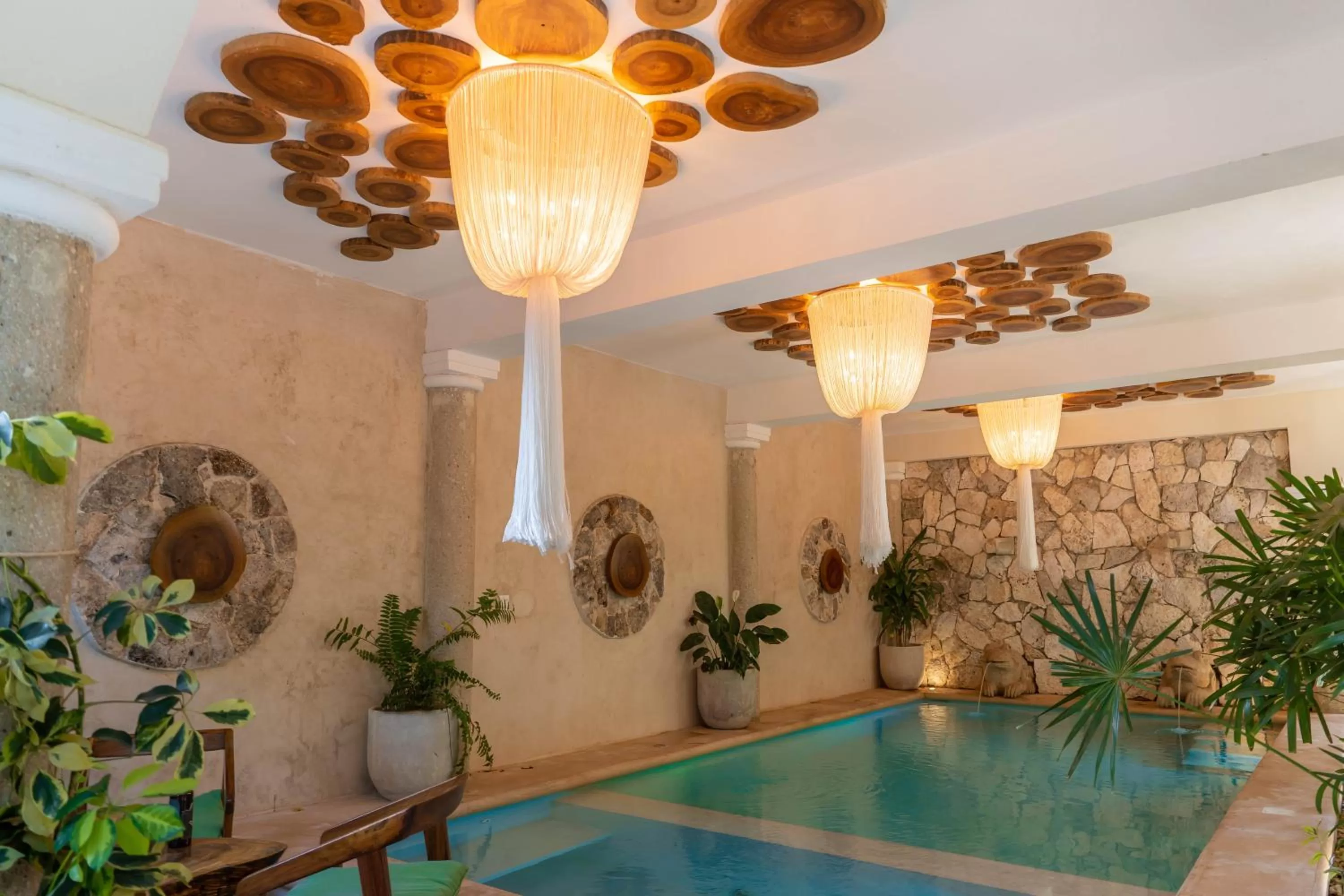 Pool view in Le Muuch Hotel Boutique