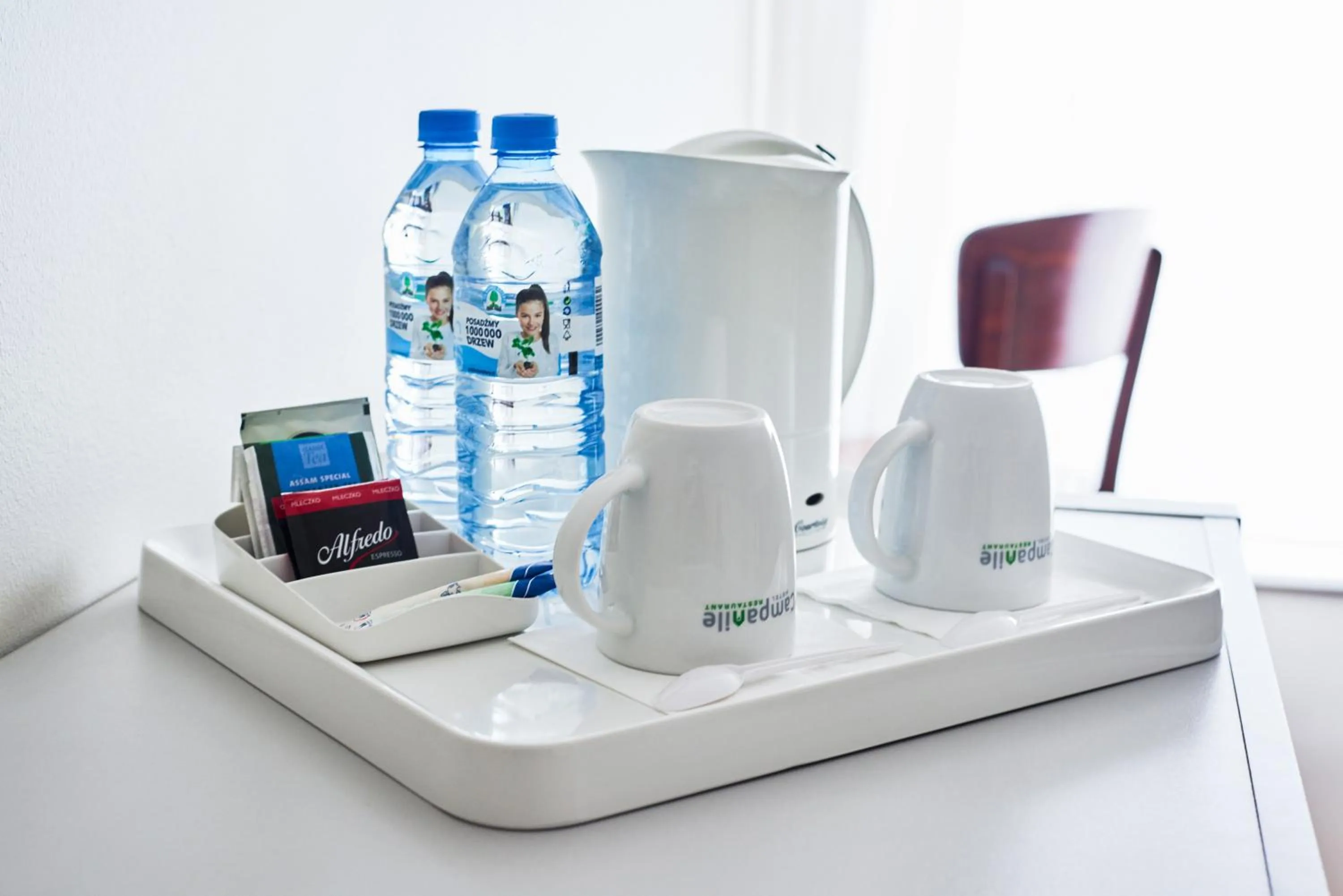 Coffee/tea facilities in Campanile Lublin