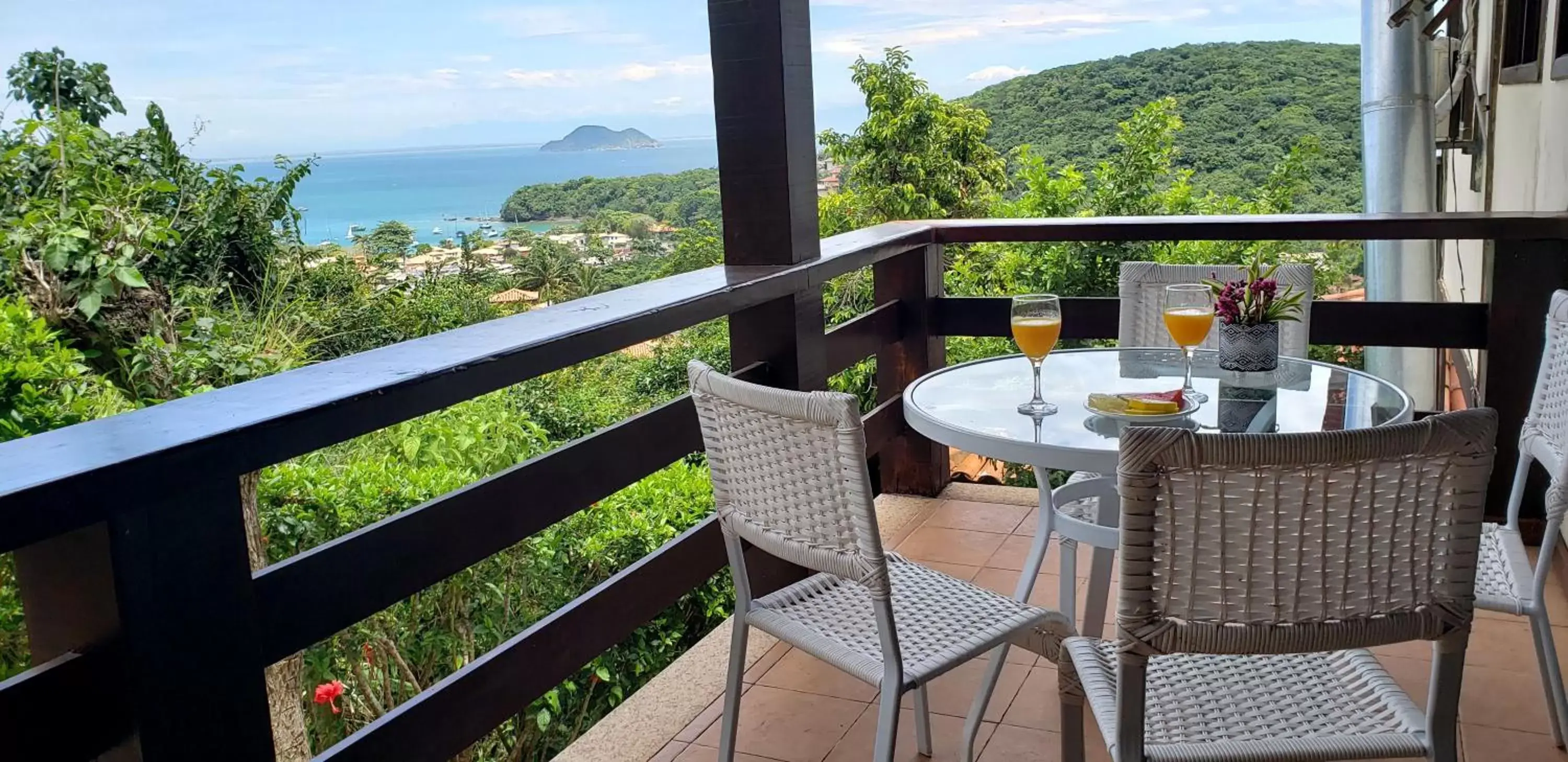 Balcony/Terrace in Ilha Branca Exclusive Hotel