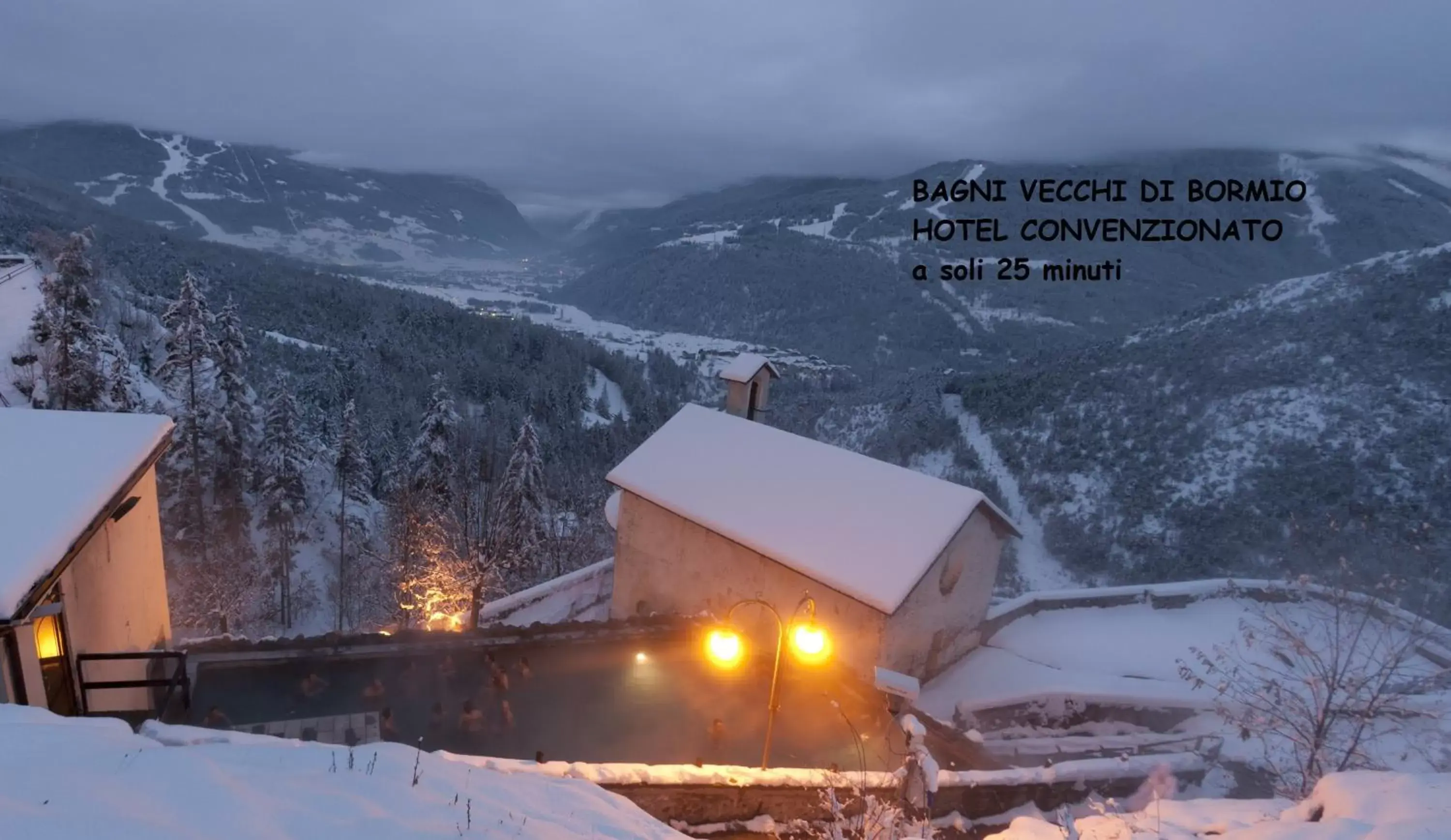 Area and facilities, Winter in Hotel Garni Le Corti