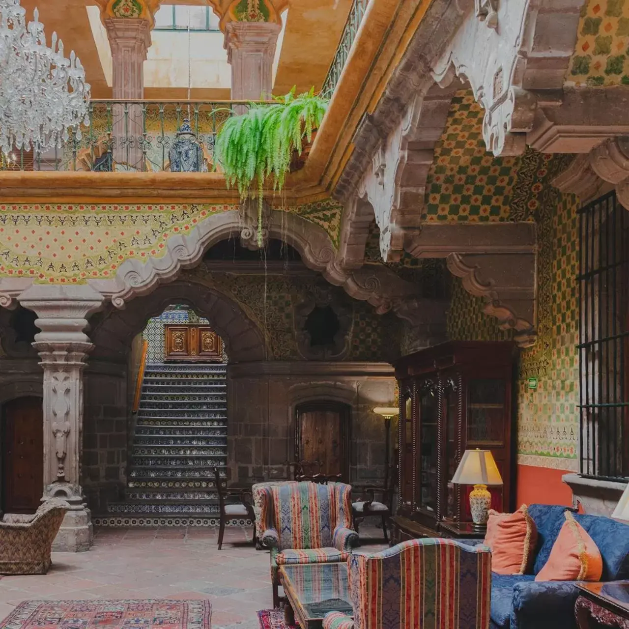 Living room in La Casa de la Marquesa Living room in La Casa de la Marquesa