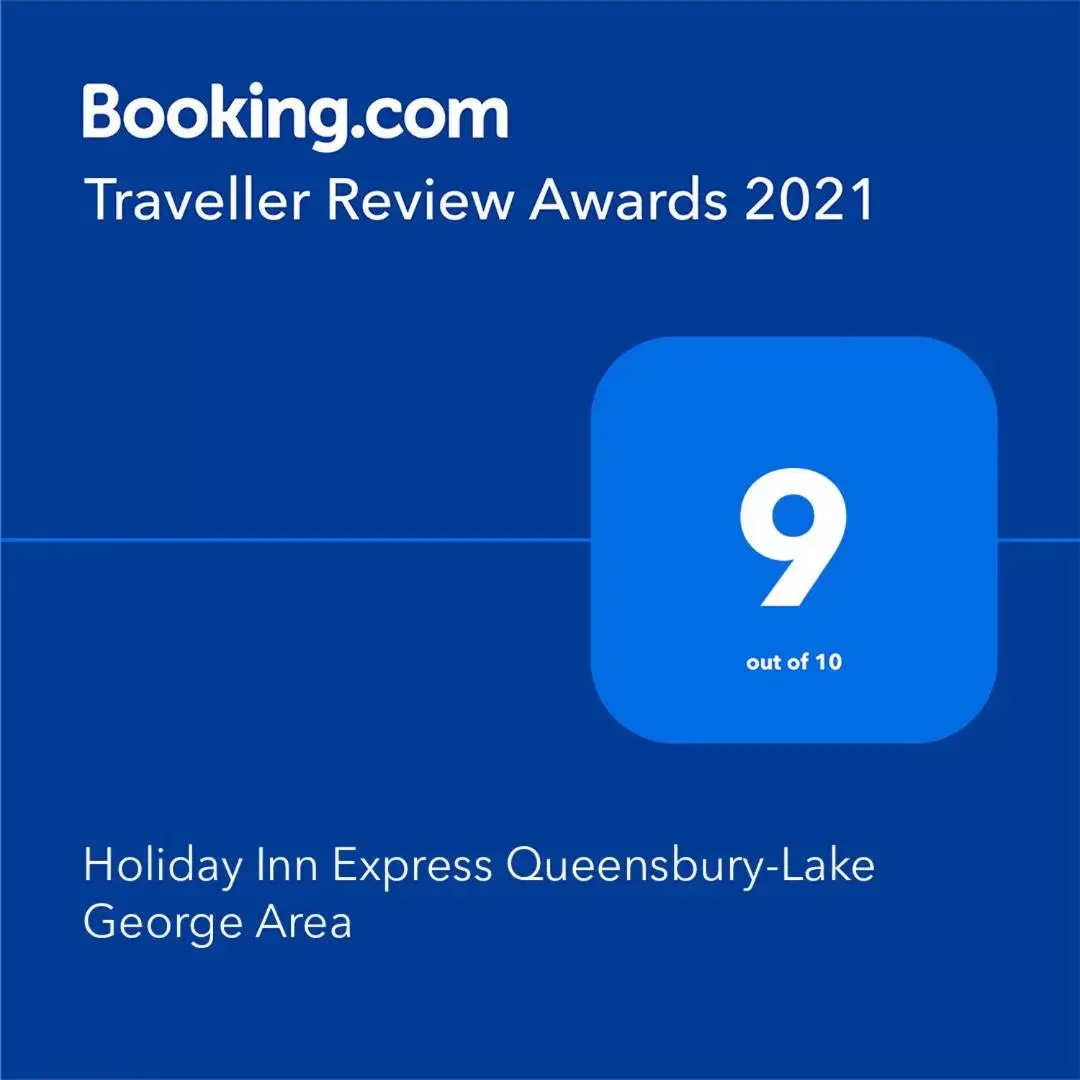 Logo/Certificate/Sign/Award in Holiday Inn Express Queensbury-Lake George Area, an IHG Hotel