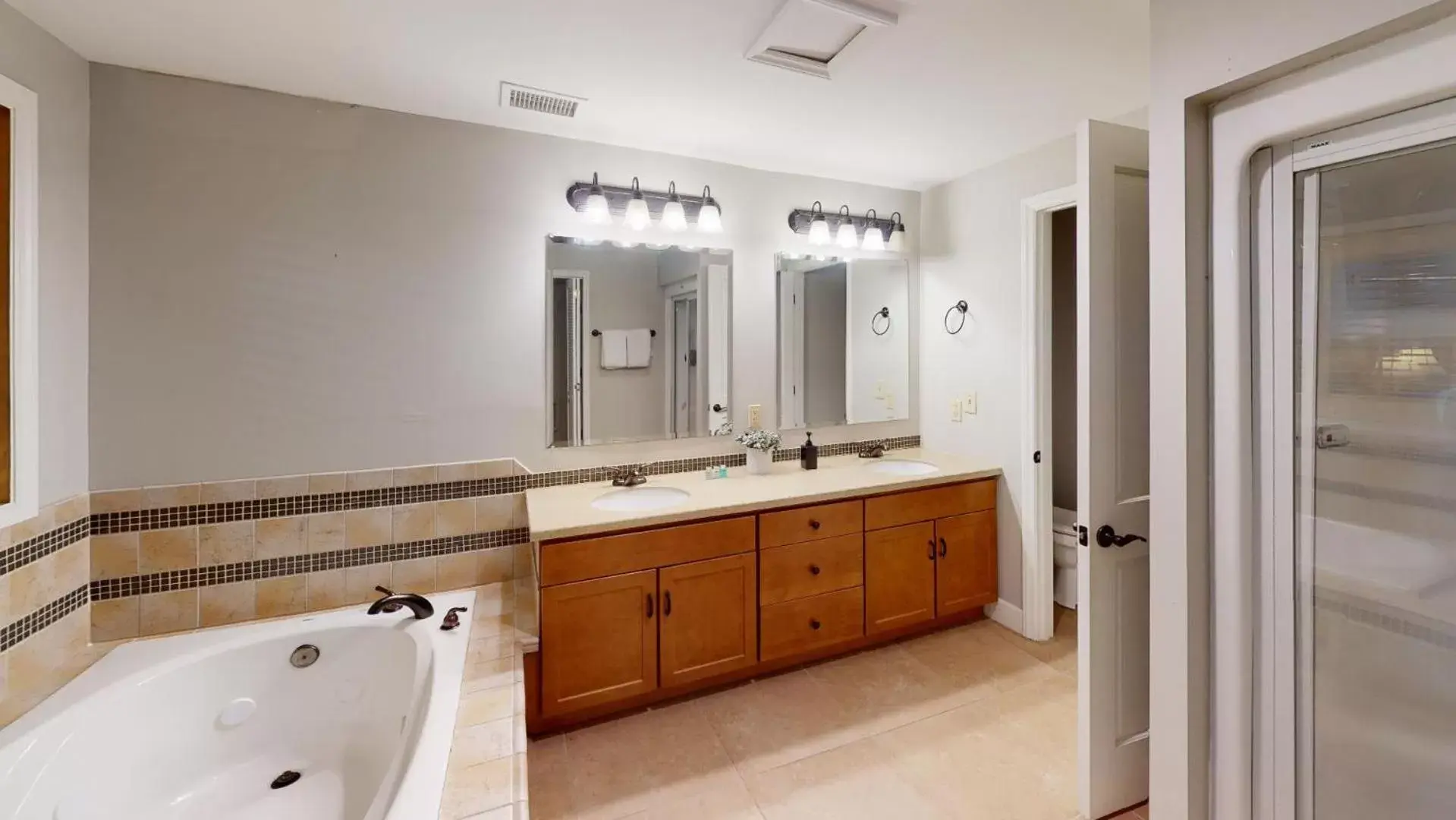 Bathroom in The Trailhead Condominiums