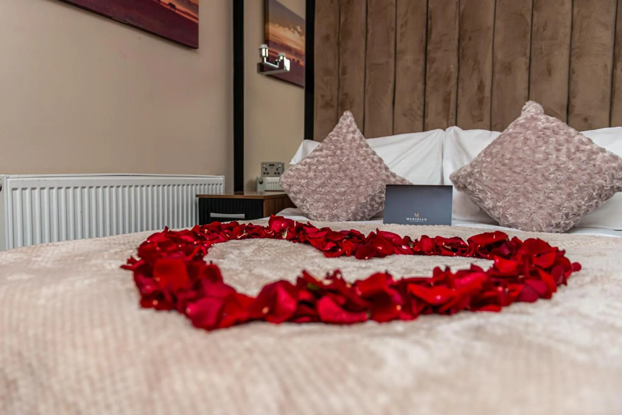 Bed in Meridian Serviced Apartments