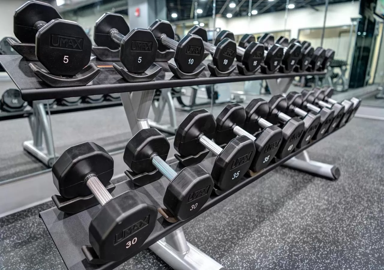 Fitness centre/facilities in The Hotel Concord