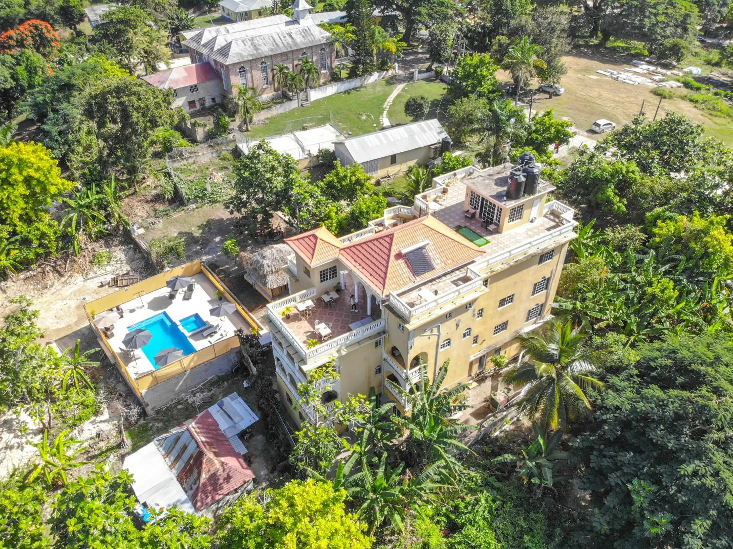 Bird's-eye View in Takuma Boutque Hotel Hotel Rooms & Suites