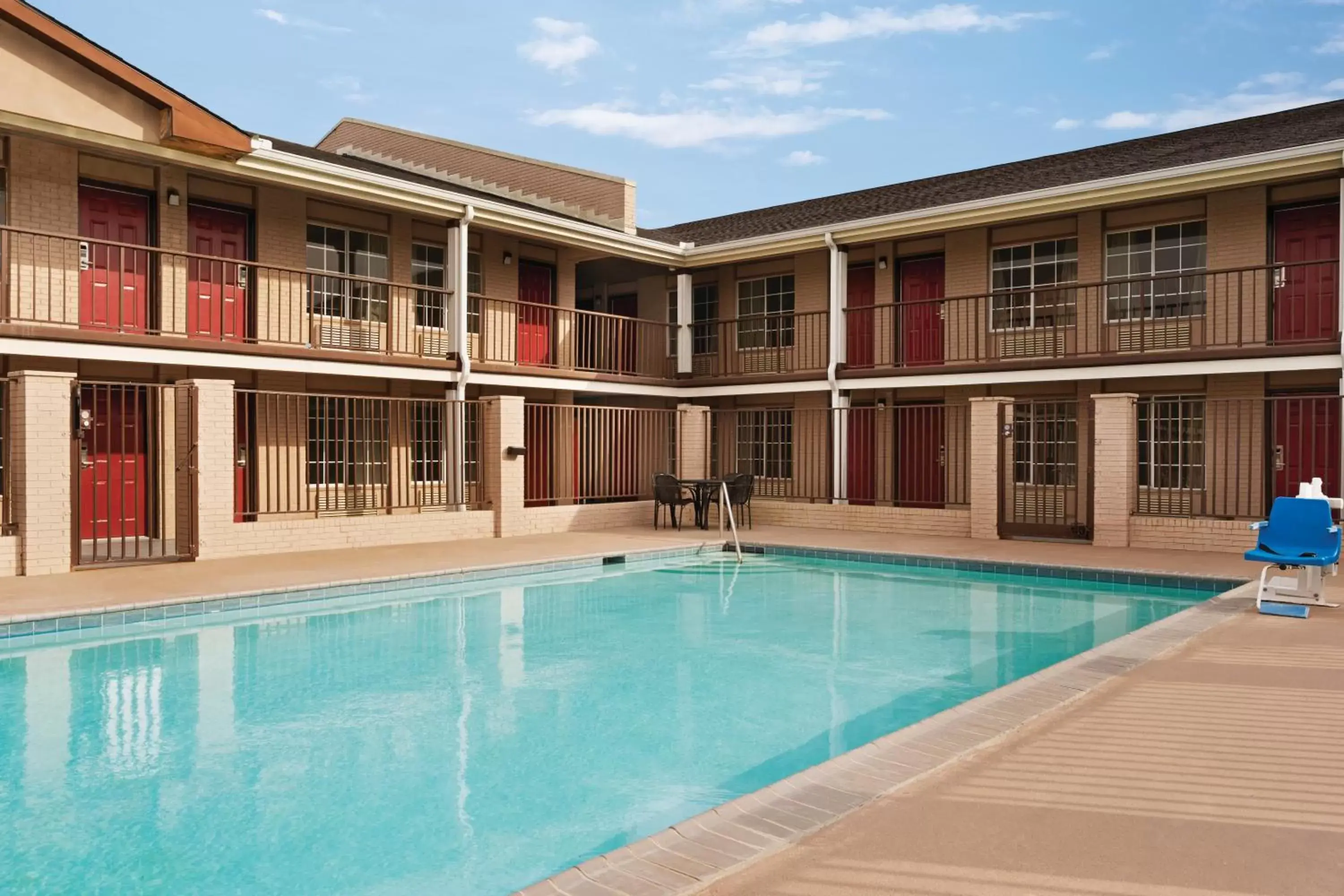 Swimming Pool in Super 8 by Wyndham Gulfport Near Biloxi