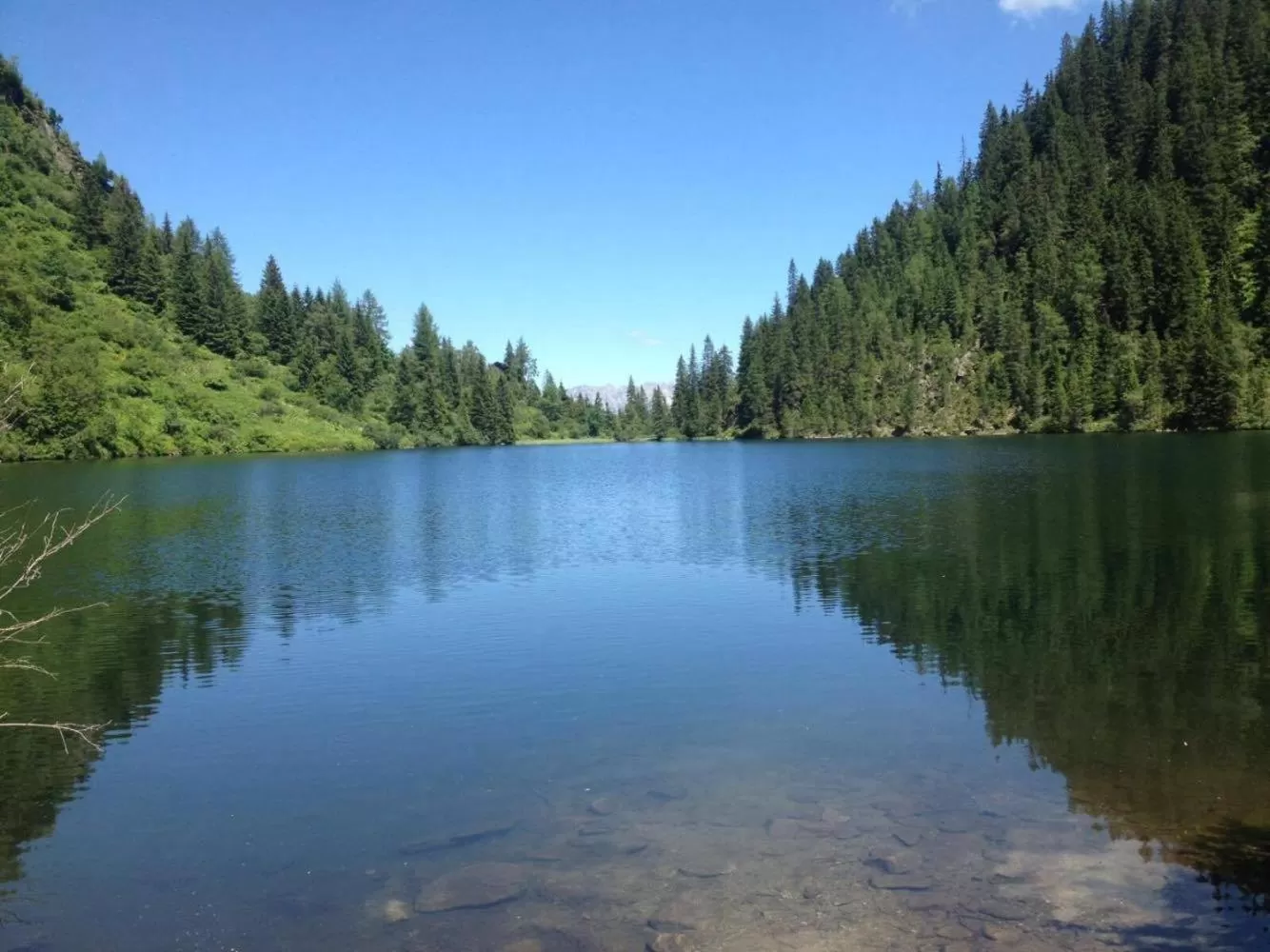 Natural landscape in Pension Adlerhorst