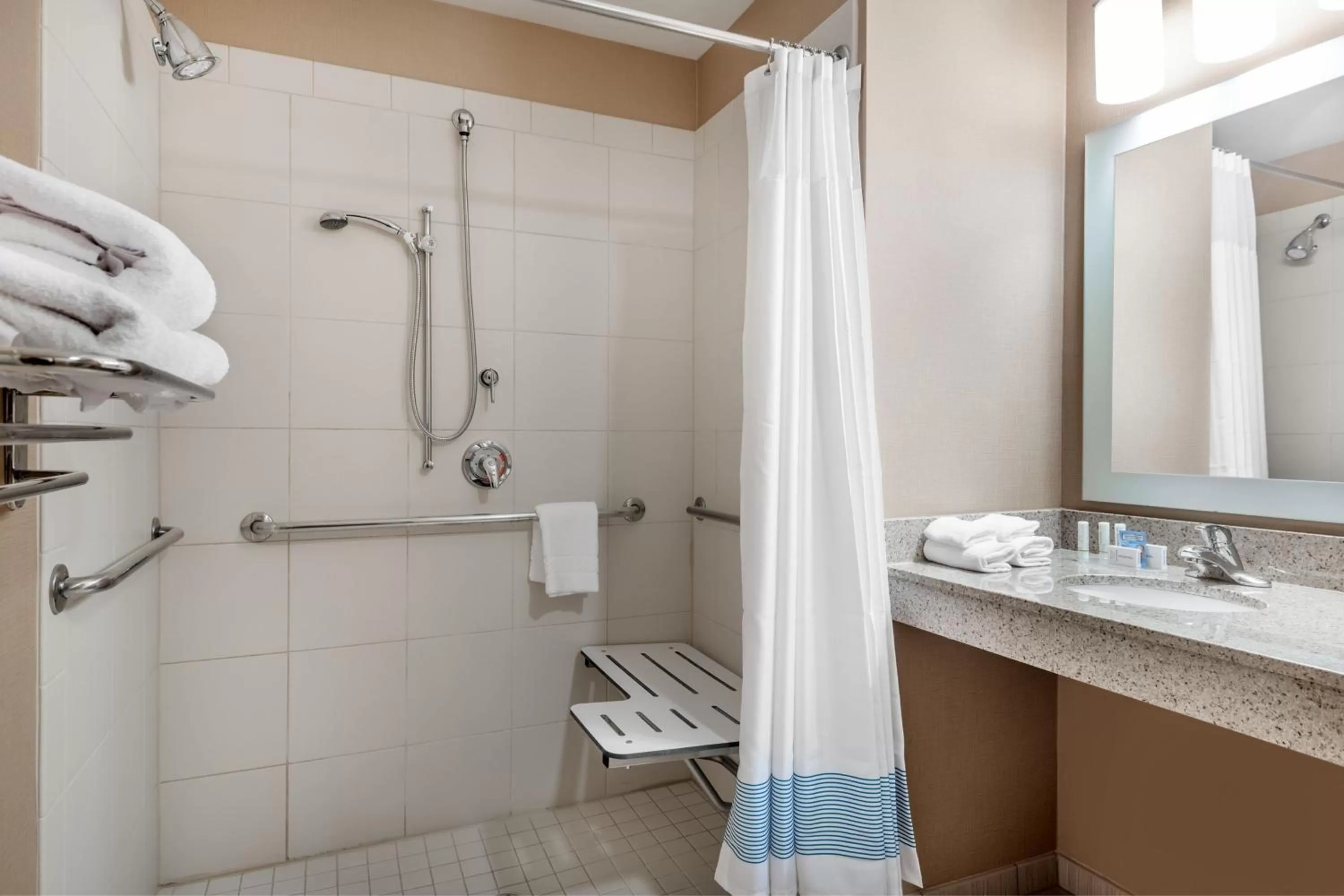 Bathroom in TownePlace Suites by Marriott Charlotte Mooresville