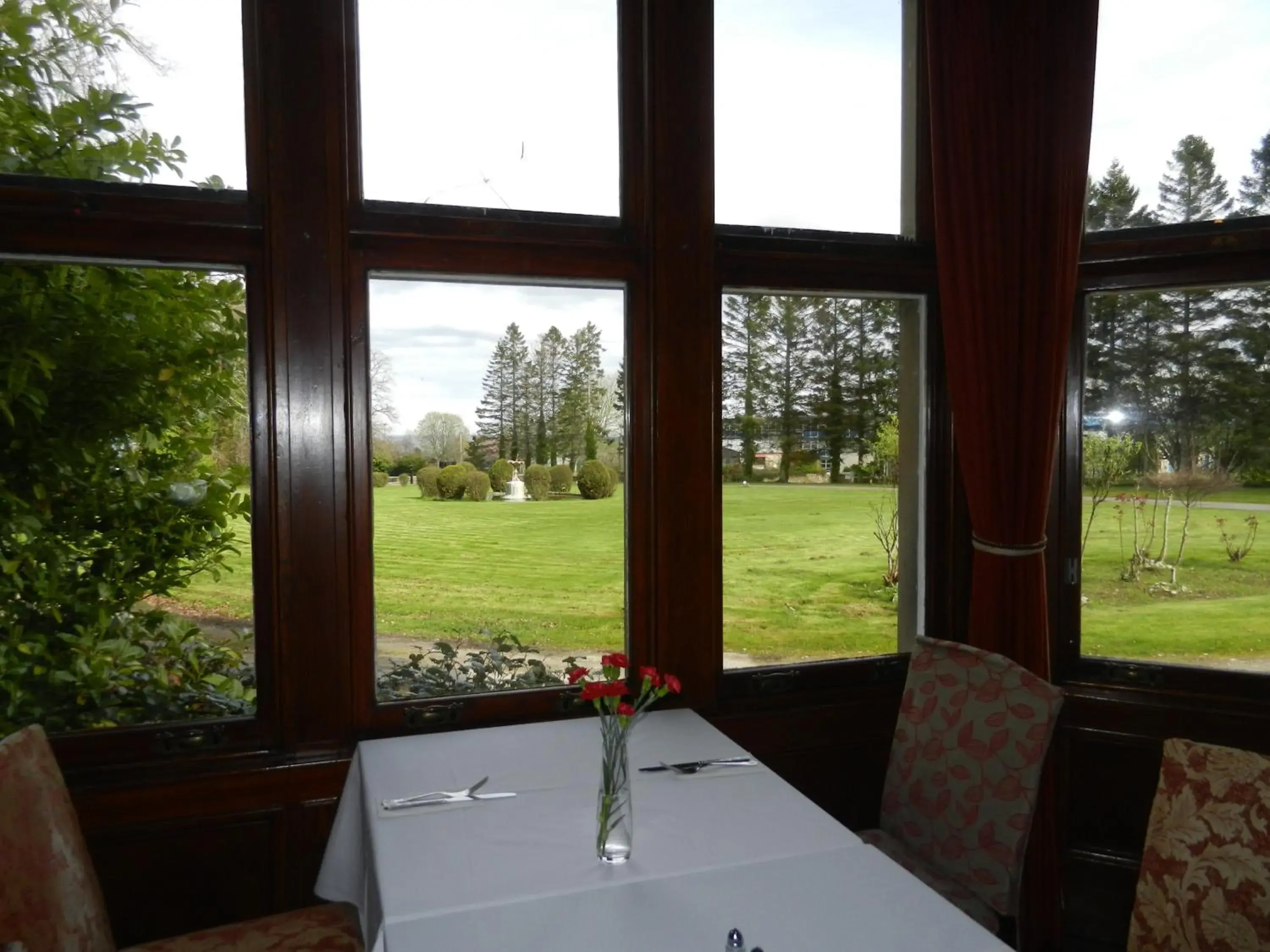 Restaurant/places to eat in Mansfield Castle Hotel