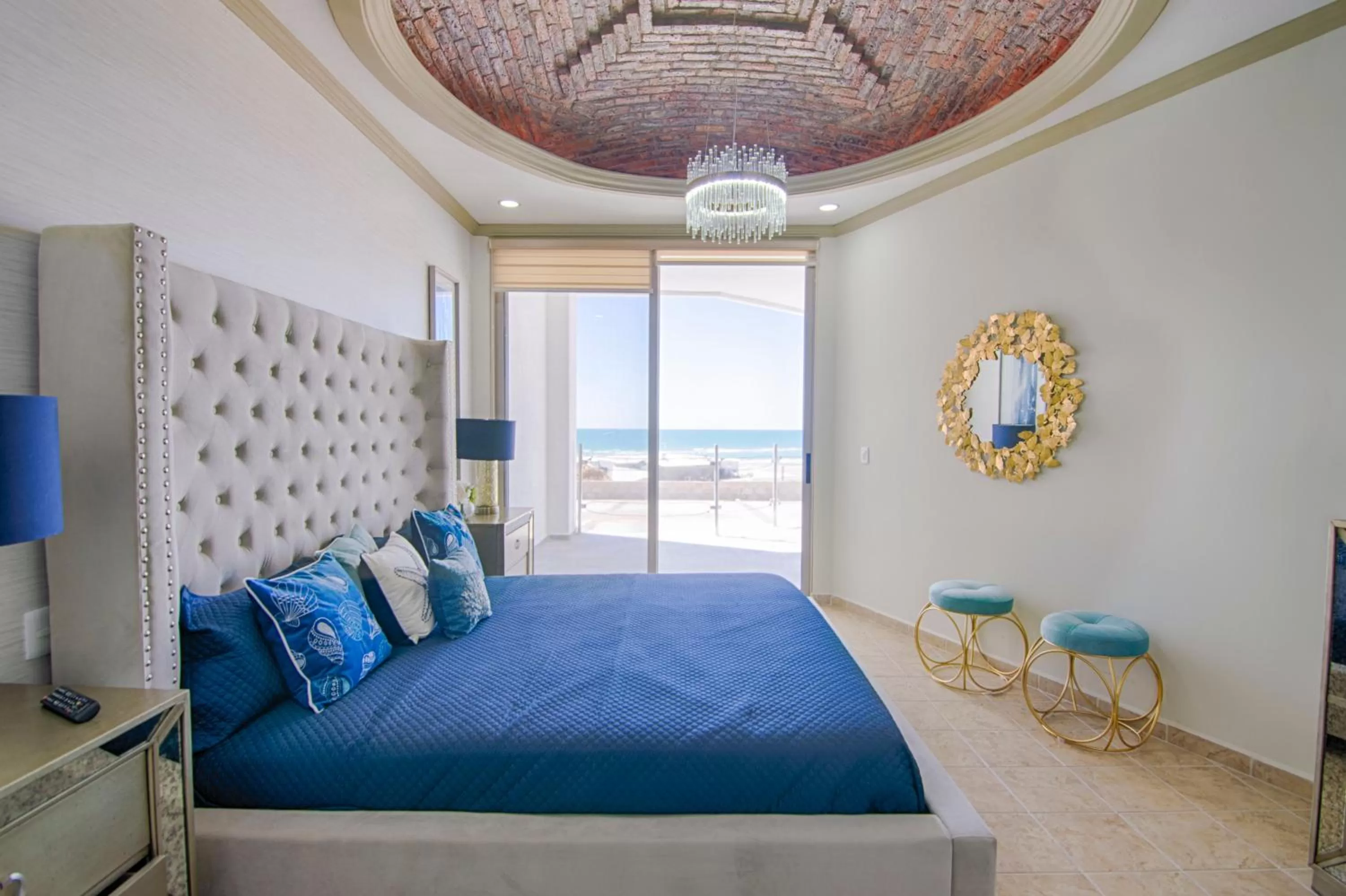 Bed in Esmeralda Beach Resort