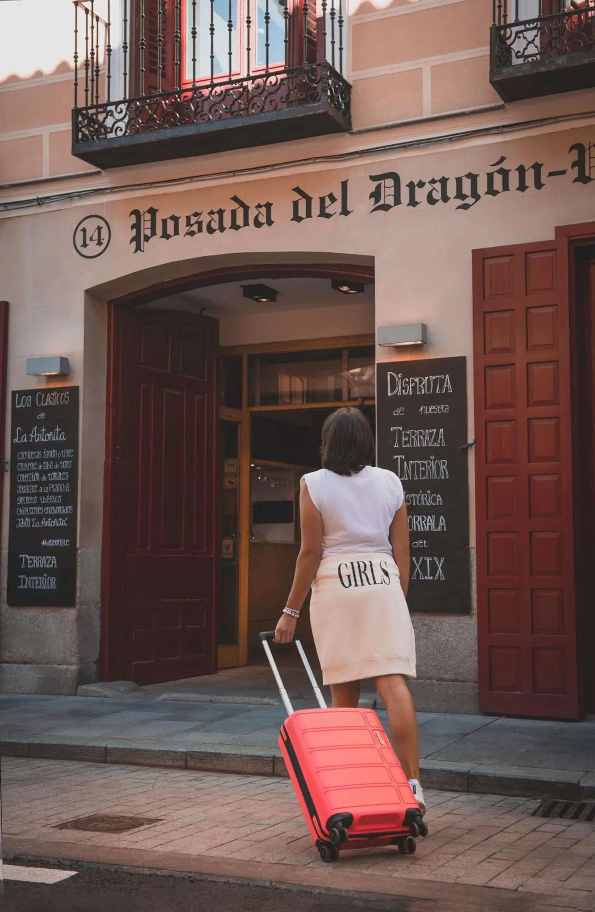 Facade/entrance in Posada del Dragón Boutique Hotel