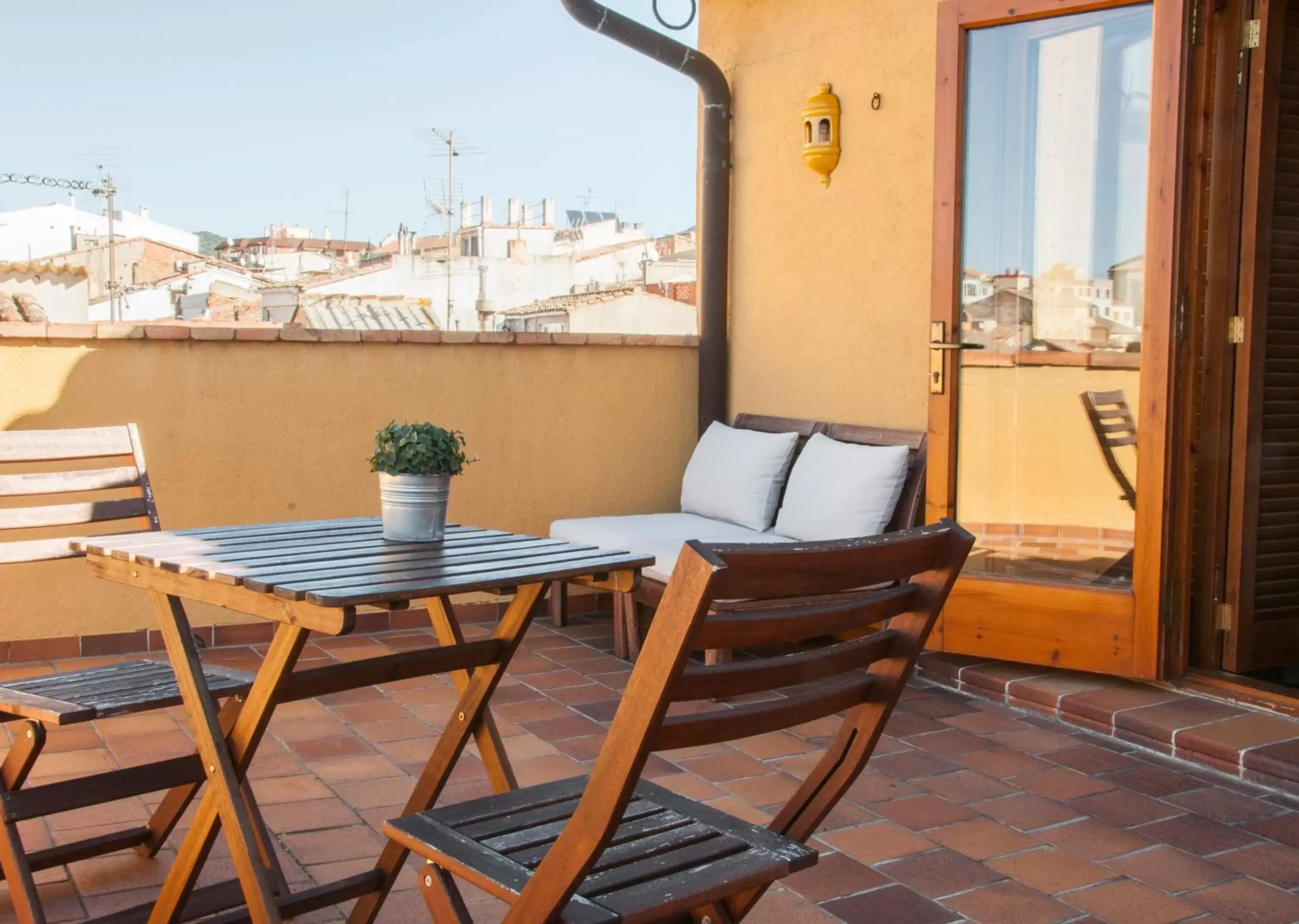 Balcony/Terrace in Hotel-Hostal Sport