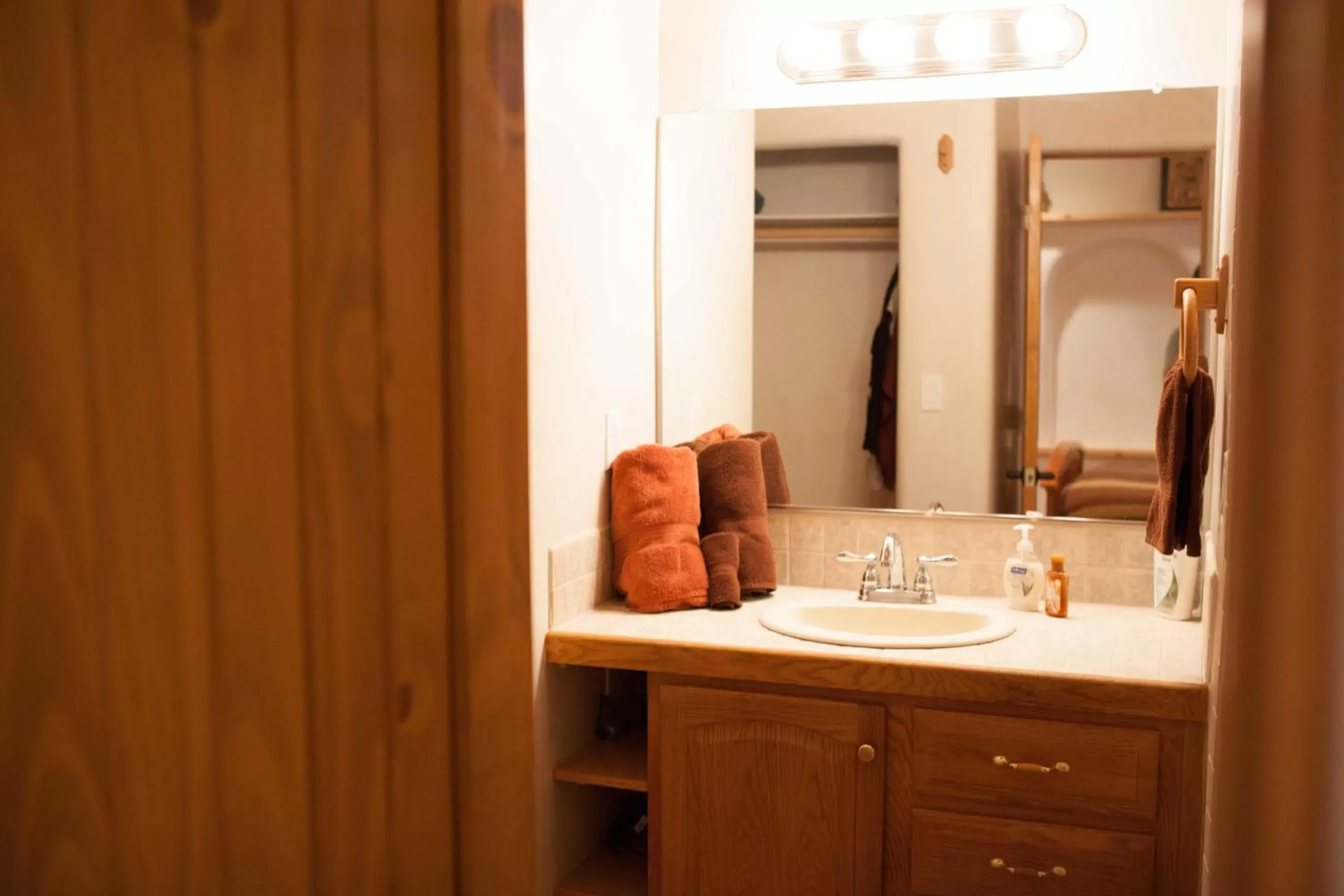 Bathroom in Shady Brook Inn Village/Resort