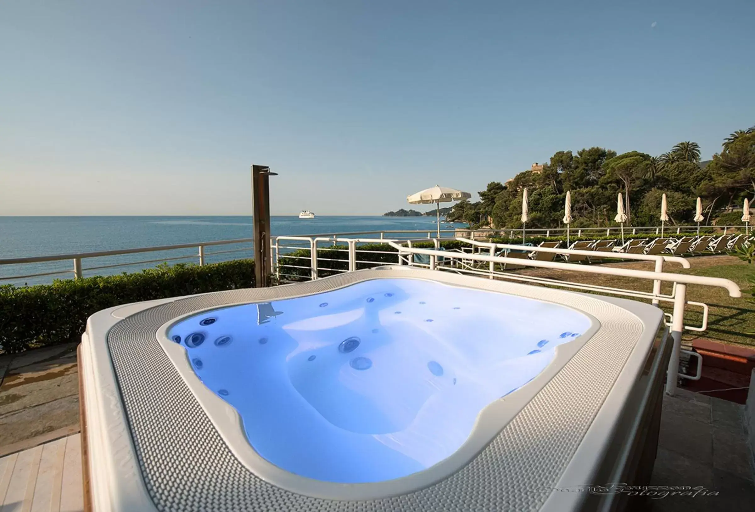 Hot Tub in Excelsior Palace Portofino Coast