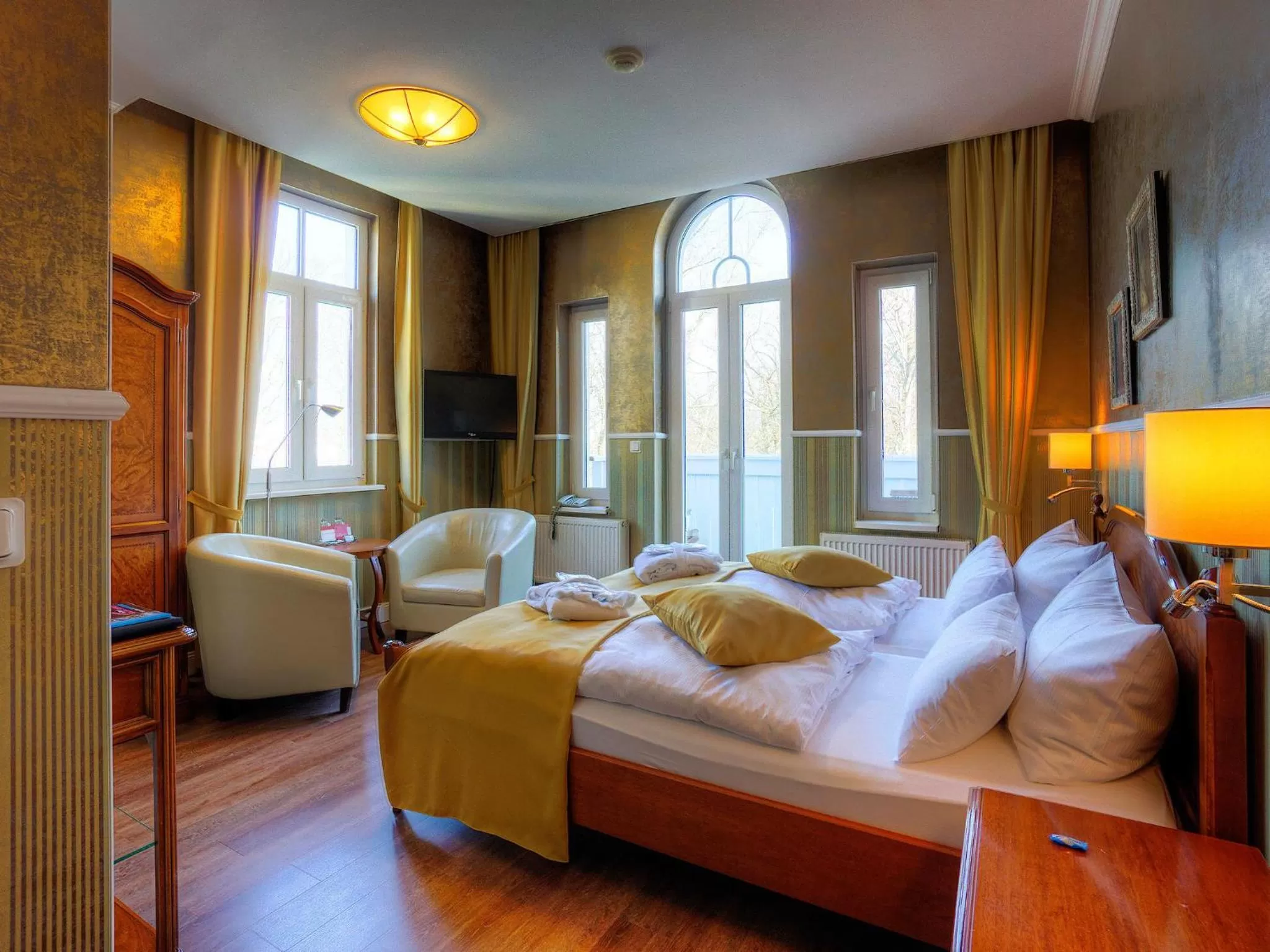 Deluxe Double Room in Kurpark Hotel