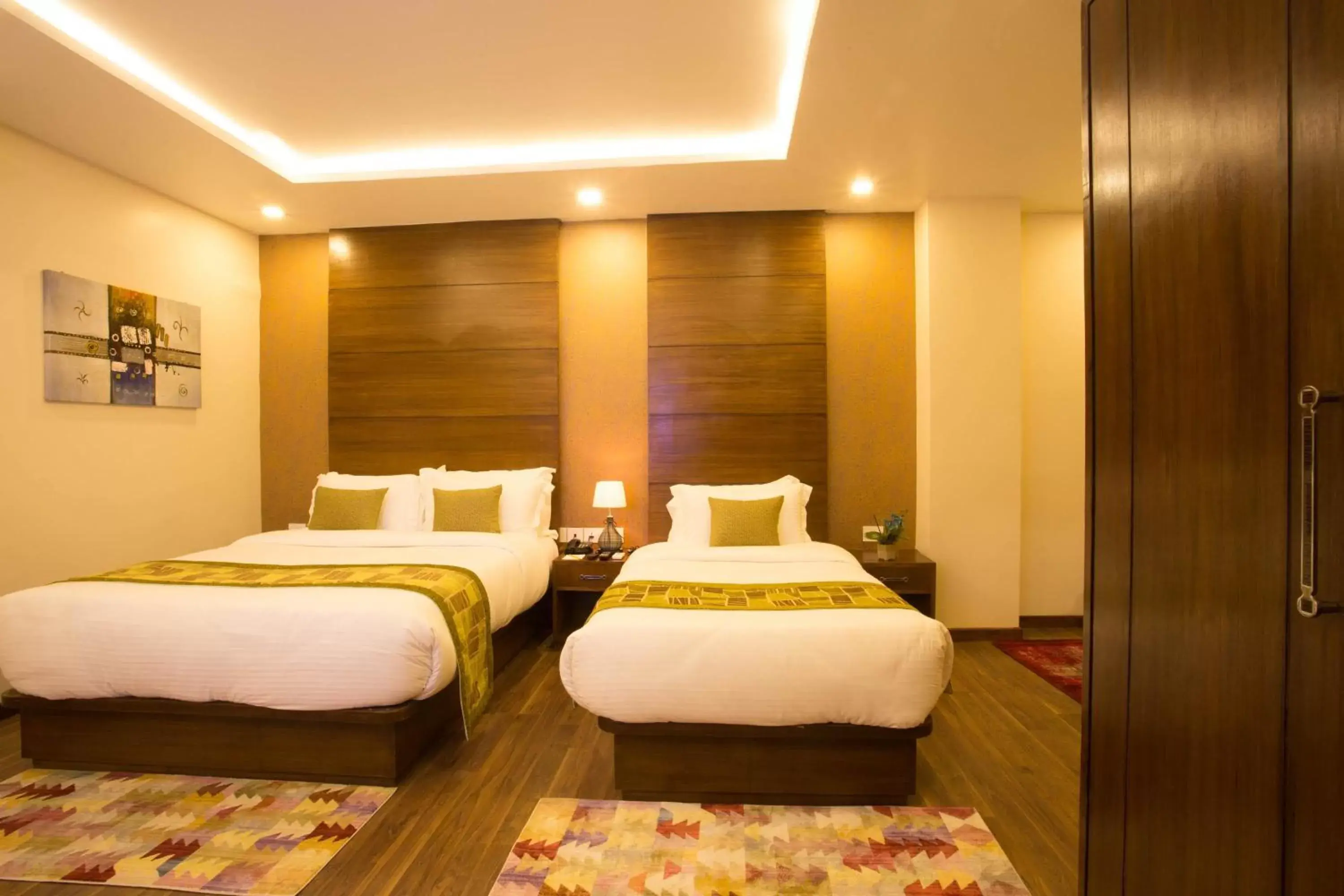 Bedroom, Bed in Yatri Suites and Spa