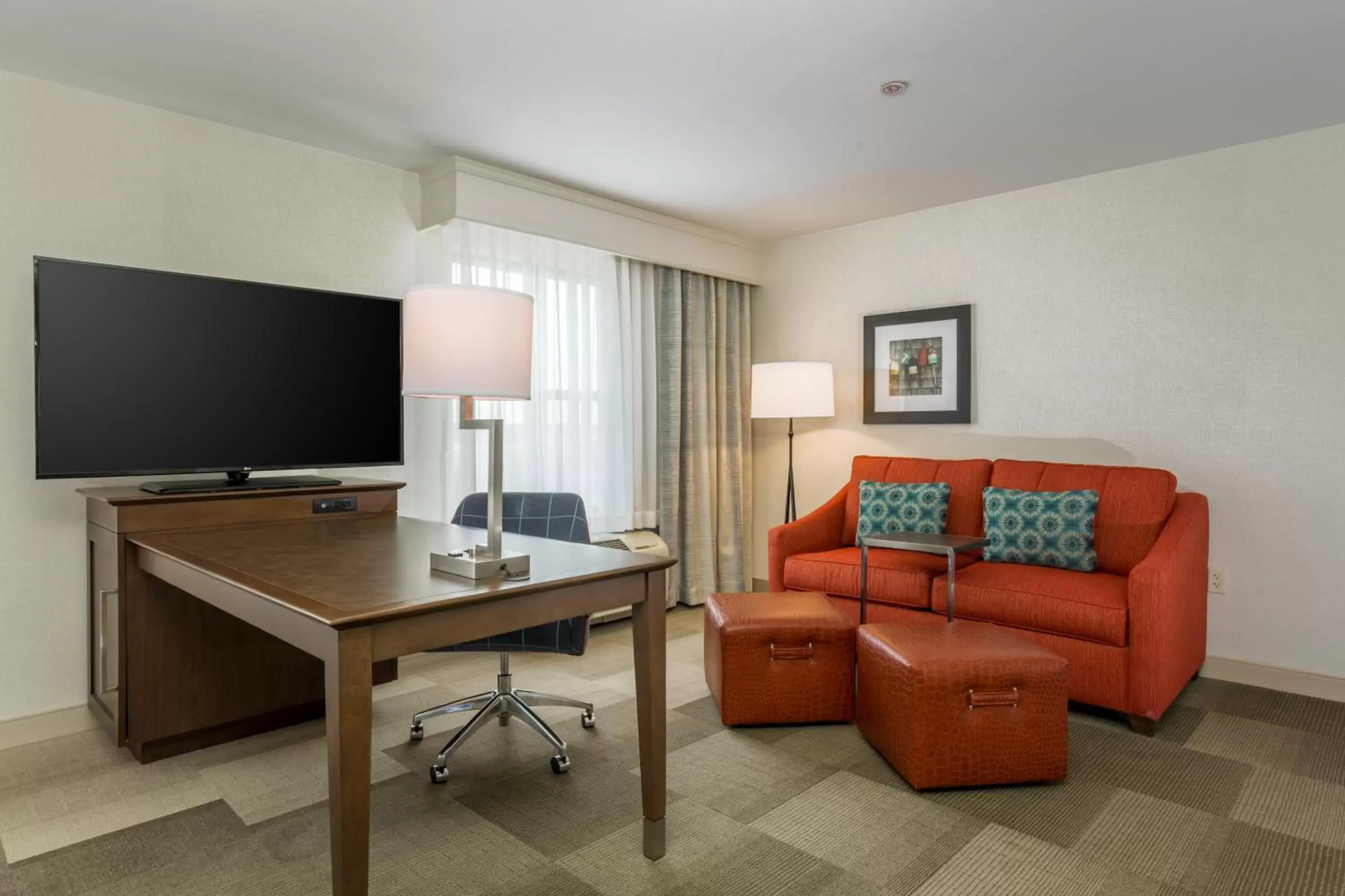 TV and multimedia, TV/Entertainment Center in Hampton Inn & Suites San Diego-Poway