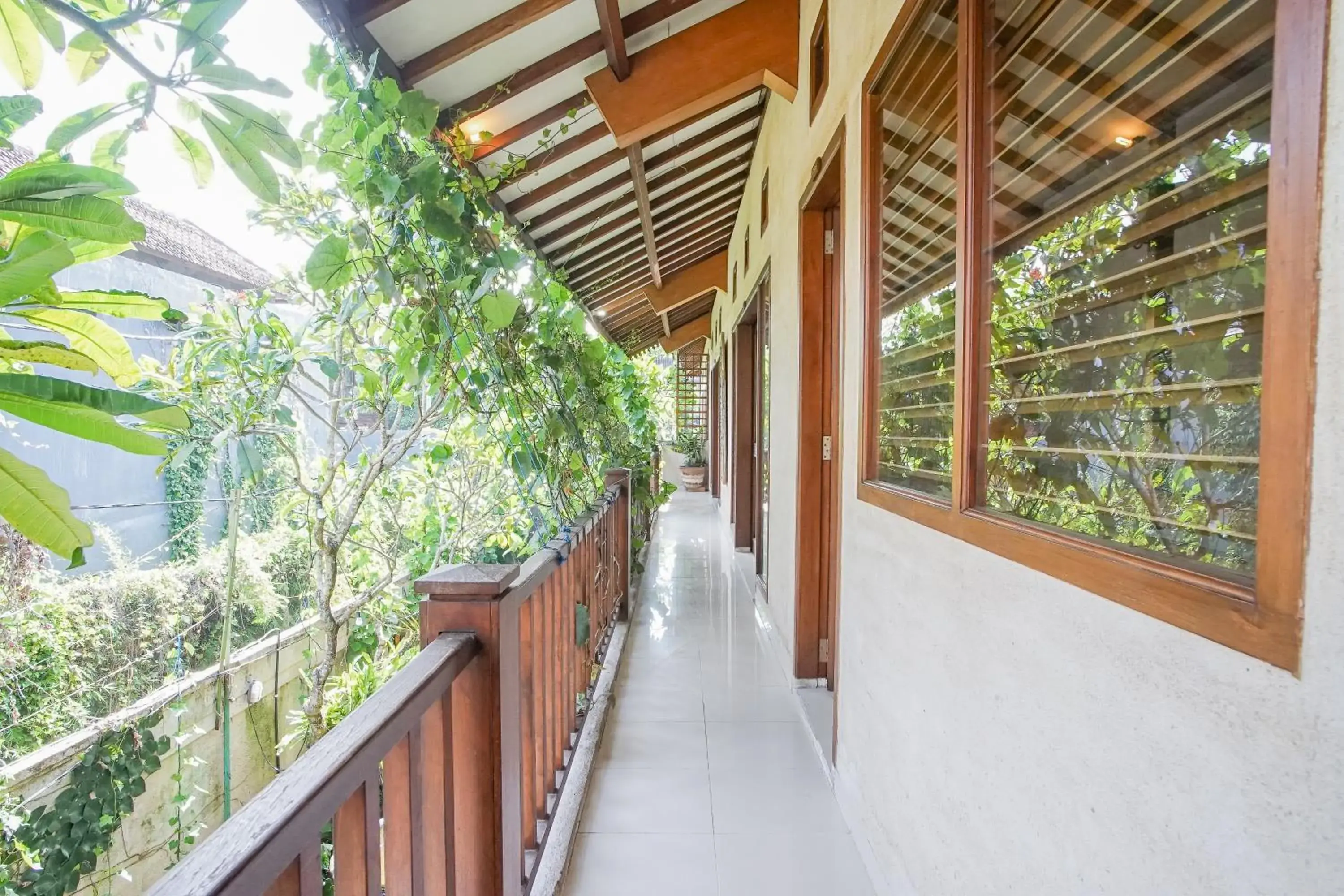 Balcony/Terrace in Villa Puriartha Ubud - CHSE Certified