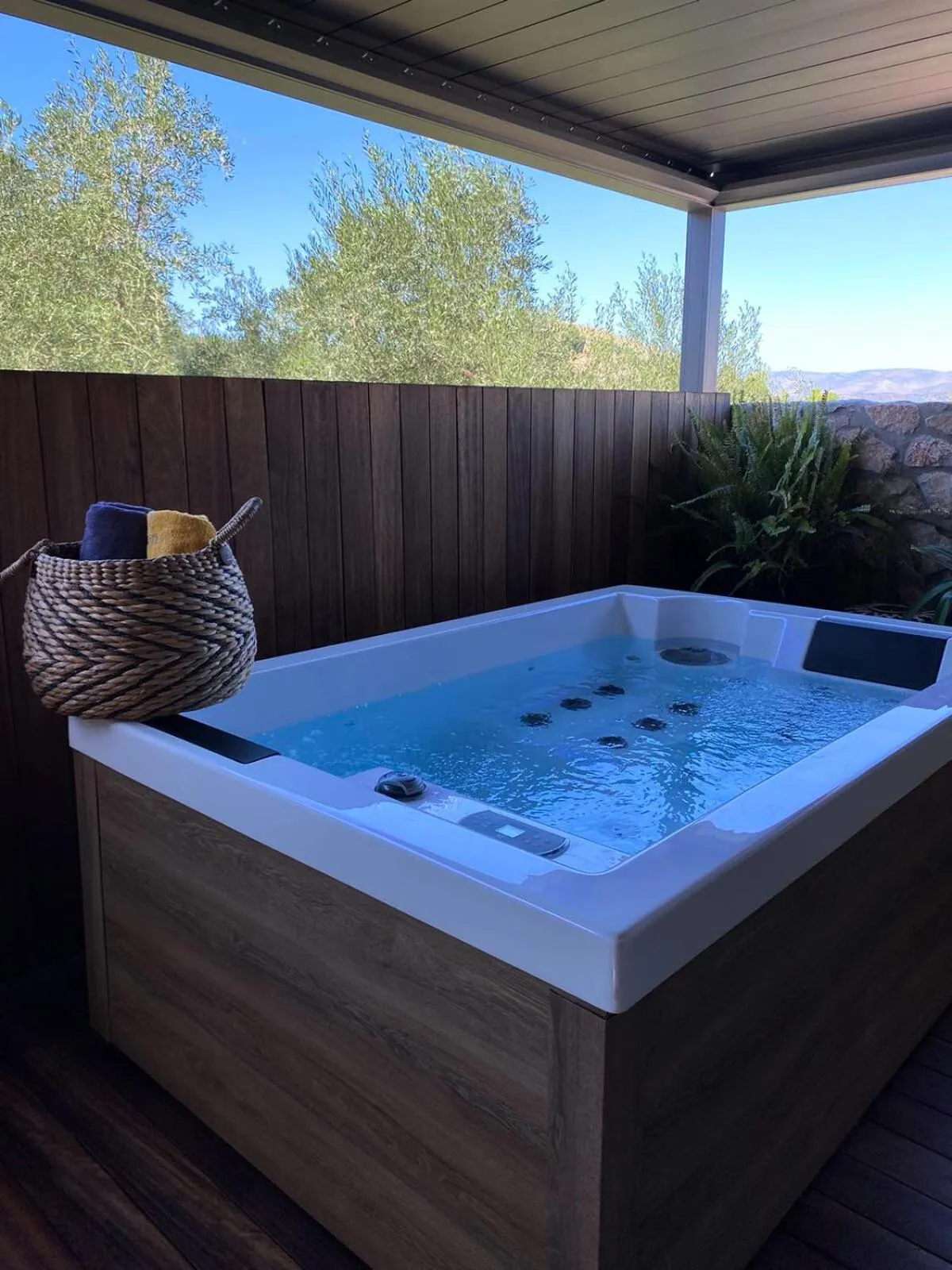 Hot Tub in Anthemion Suites and Villas