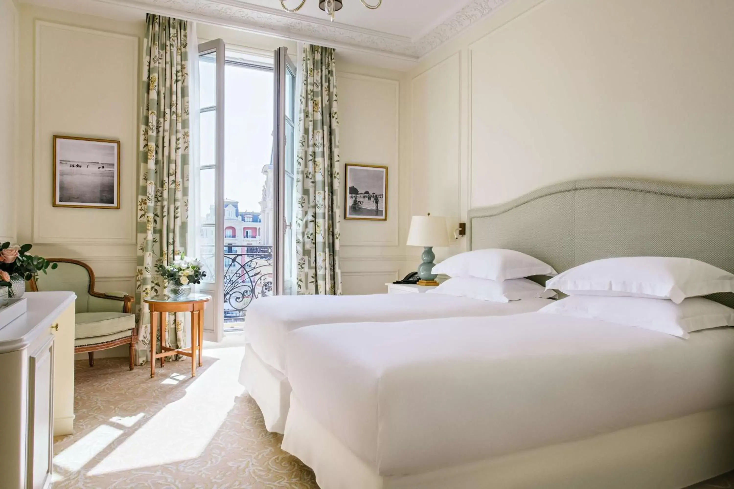 Photo of the whole room, Bed in Hôtel du Palais Biarritz, in The Unbound Collection by Hyatt