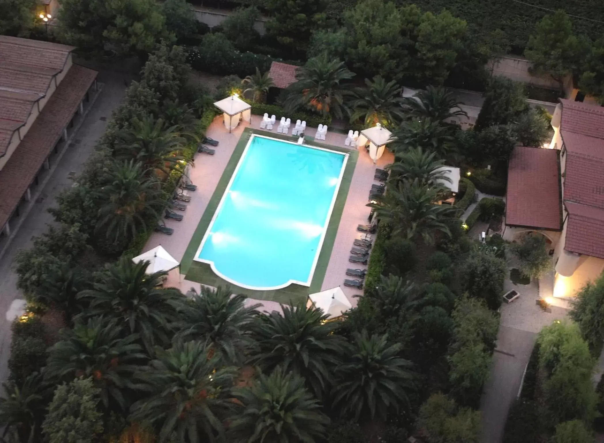 Bird's eye view, Pool View in Hotel Tenuta San Francesco