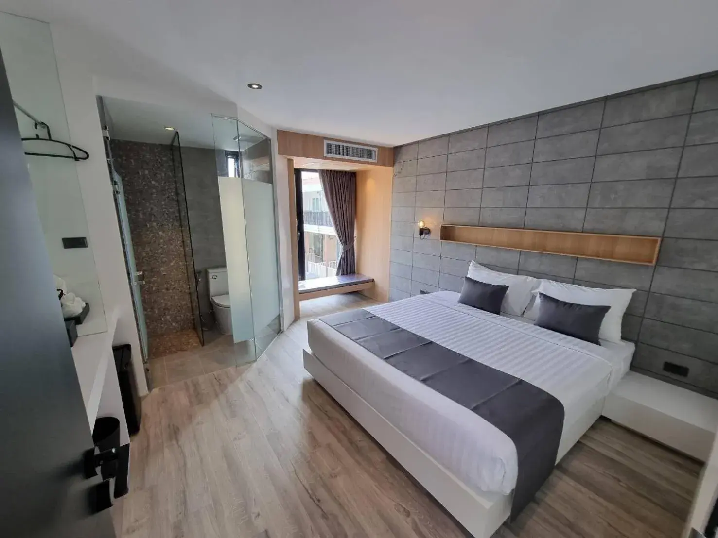 Photo of the whole room, Bed in Nirundorn Resort Chaam