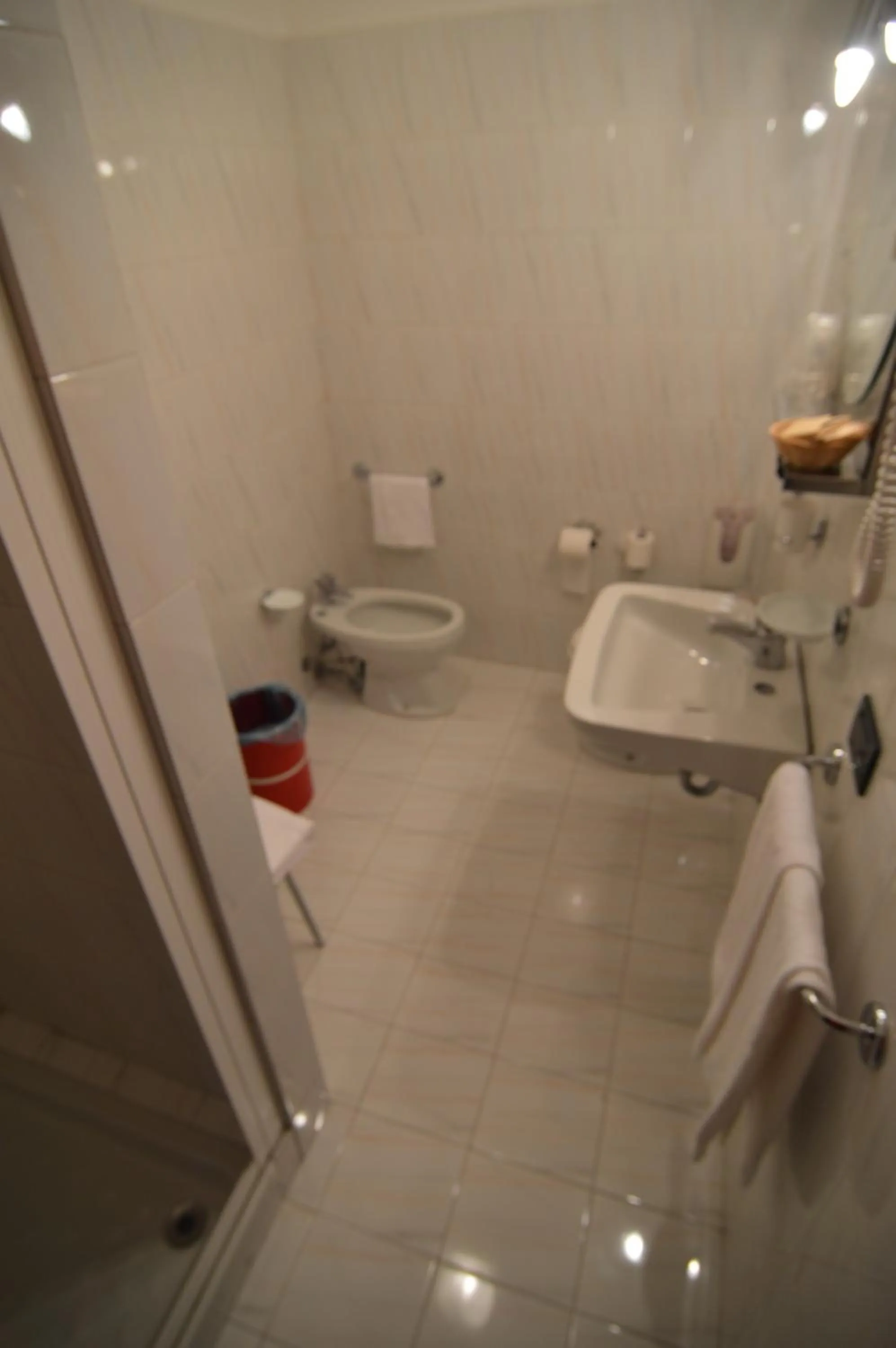 Bathroom in Albergo Ristorante Della Torre