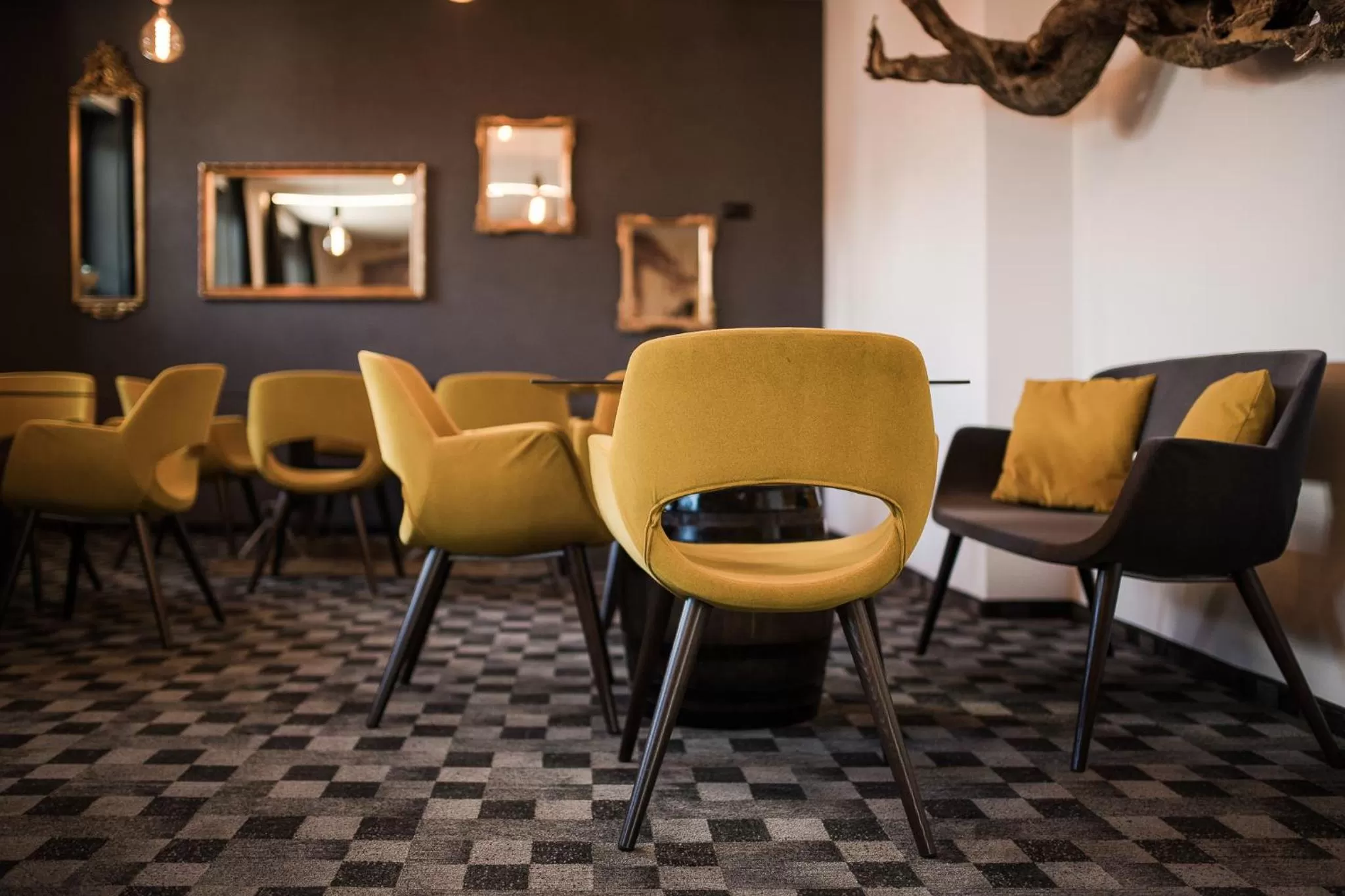 Lounge or bar in Garni Hotel Katzenthalerhof