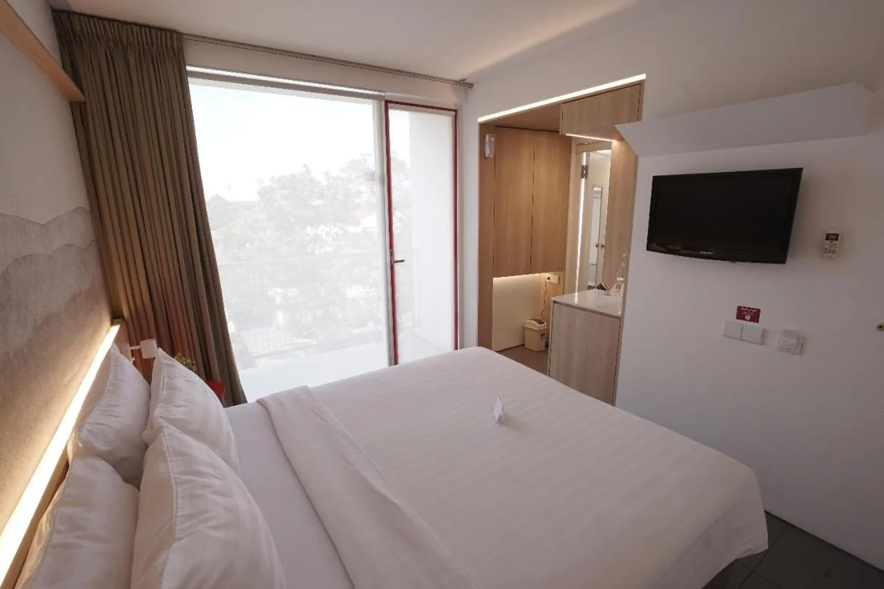 Bed in Malaka Hotel Bandung