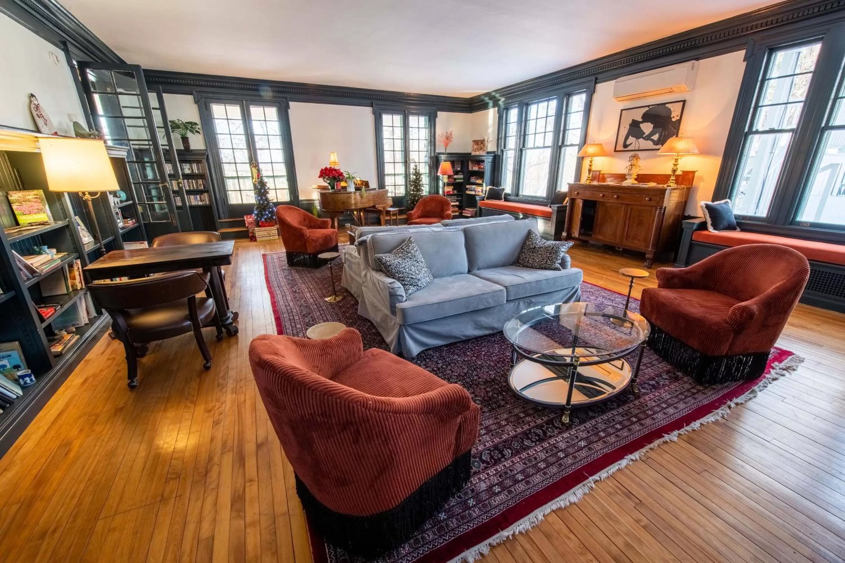 Seating area in The Dewey by The Lenox Collection