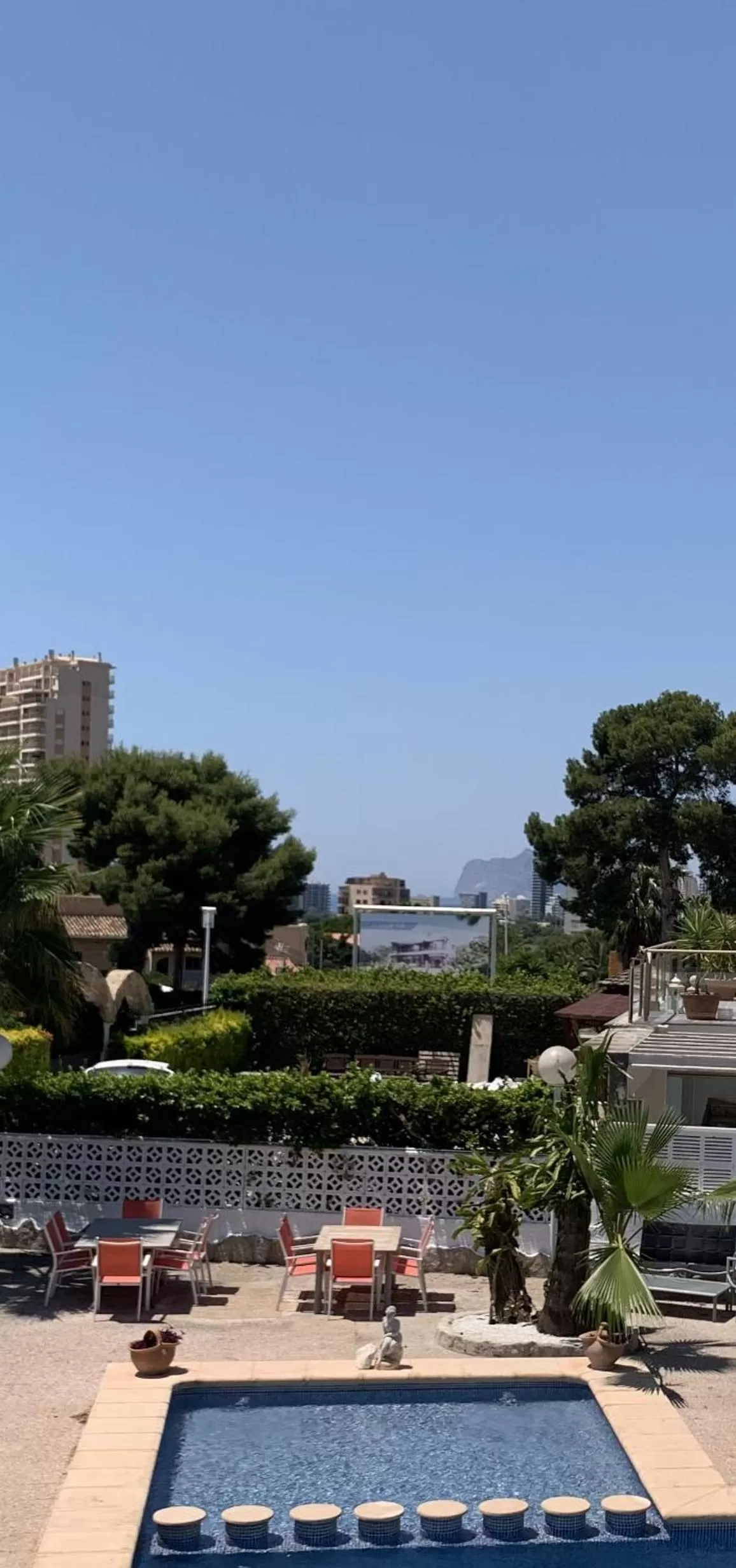 Swimming pool, Pool View in Casa los Pinos Calpe Playa
