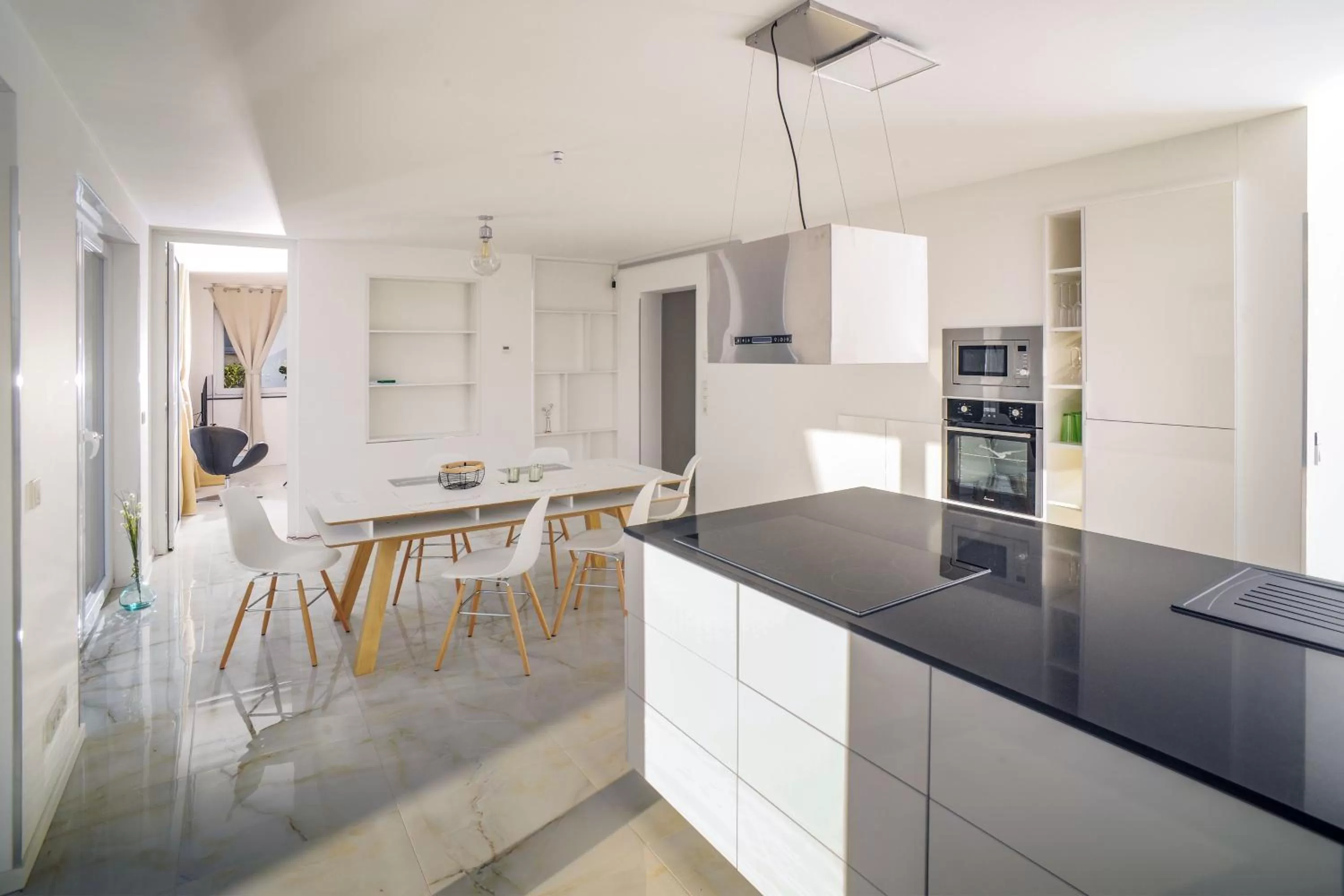 Communal kitchen in Designapartments Sweet Home - Sennhütte 11