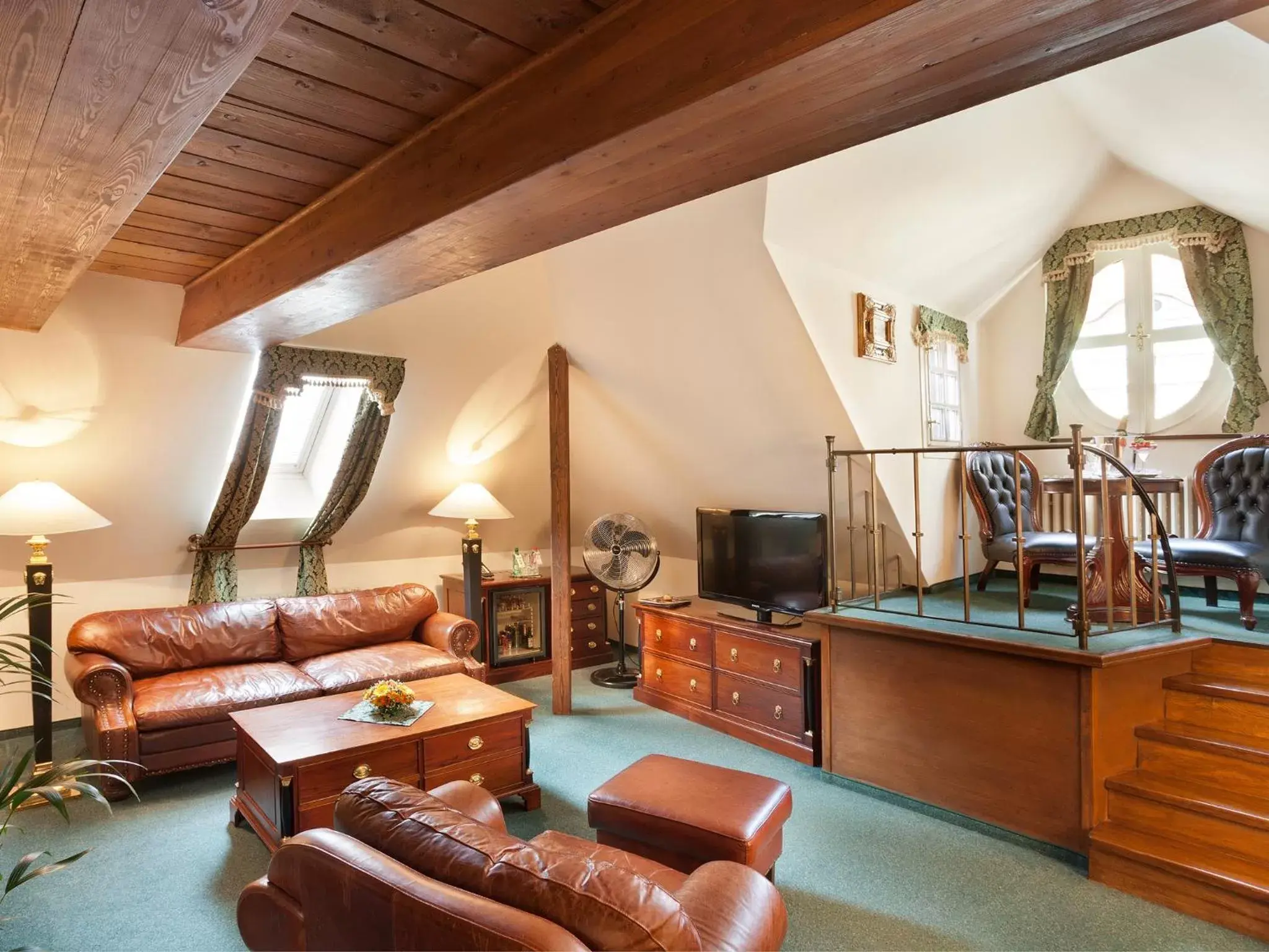 Photo of the whole room, Seating Area in Hotel U Zlatého Stromu Prague by BHG