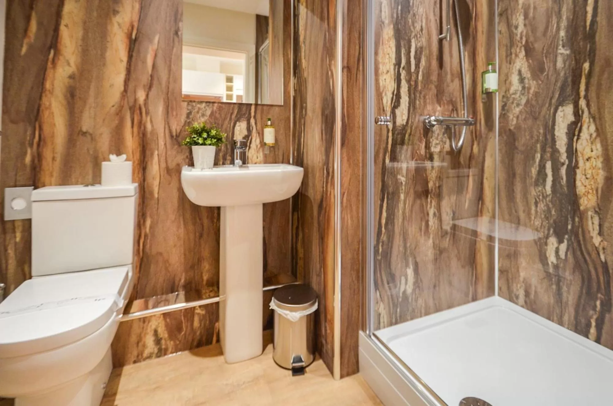 Bathroom in The Birchover Residences Trent Bridge