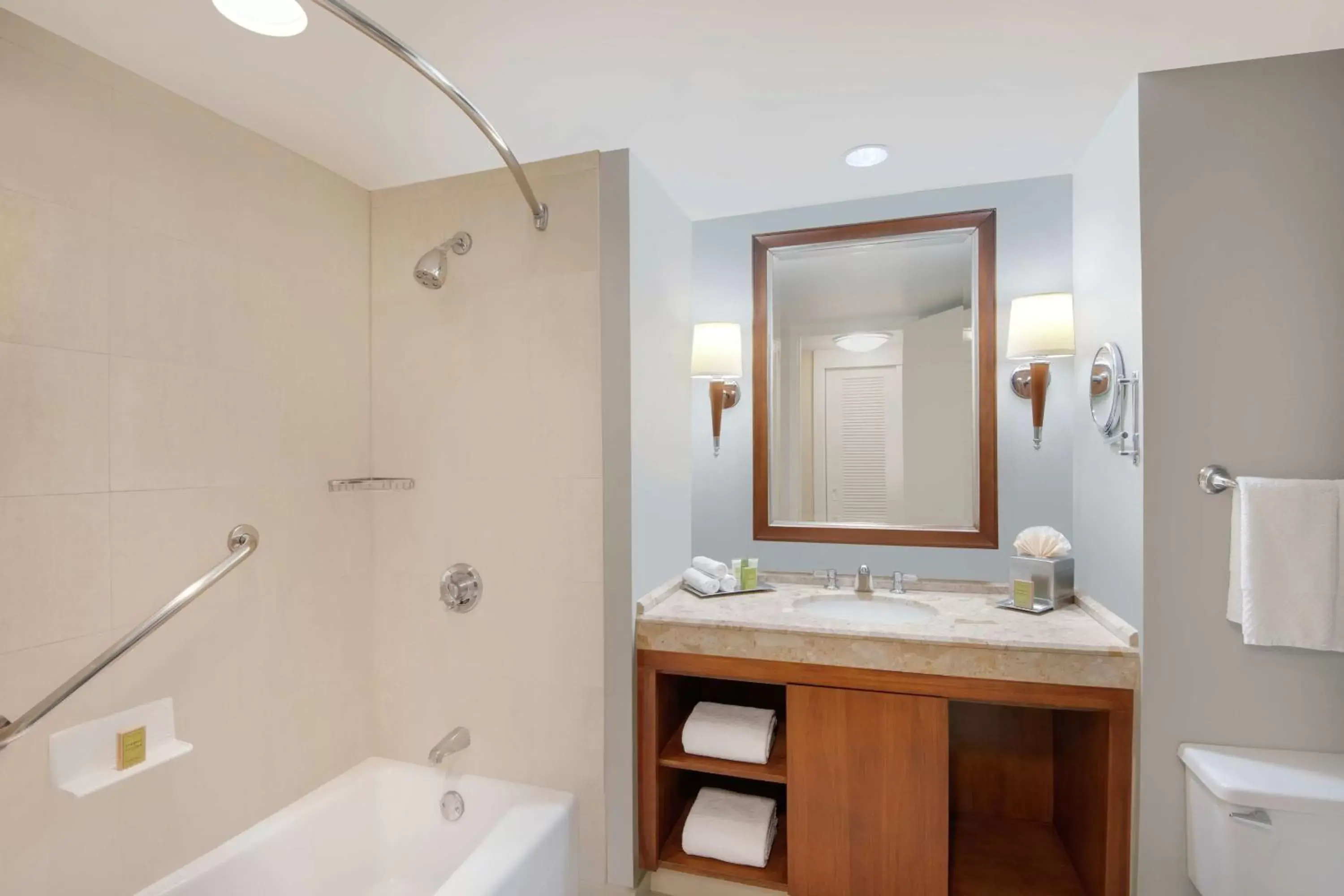 Bathroom in Hilton Stamford Hotel & Executive Meeting Center