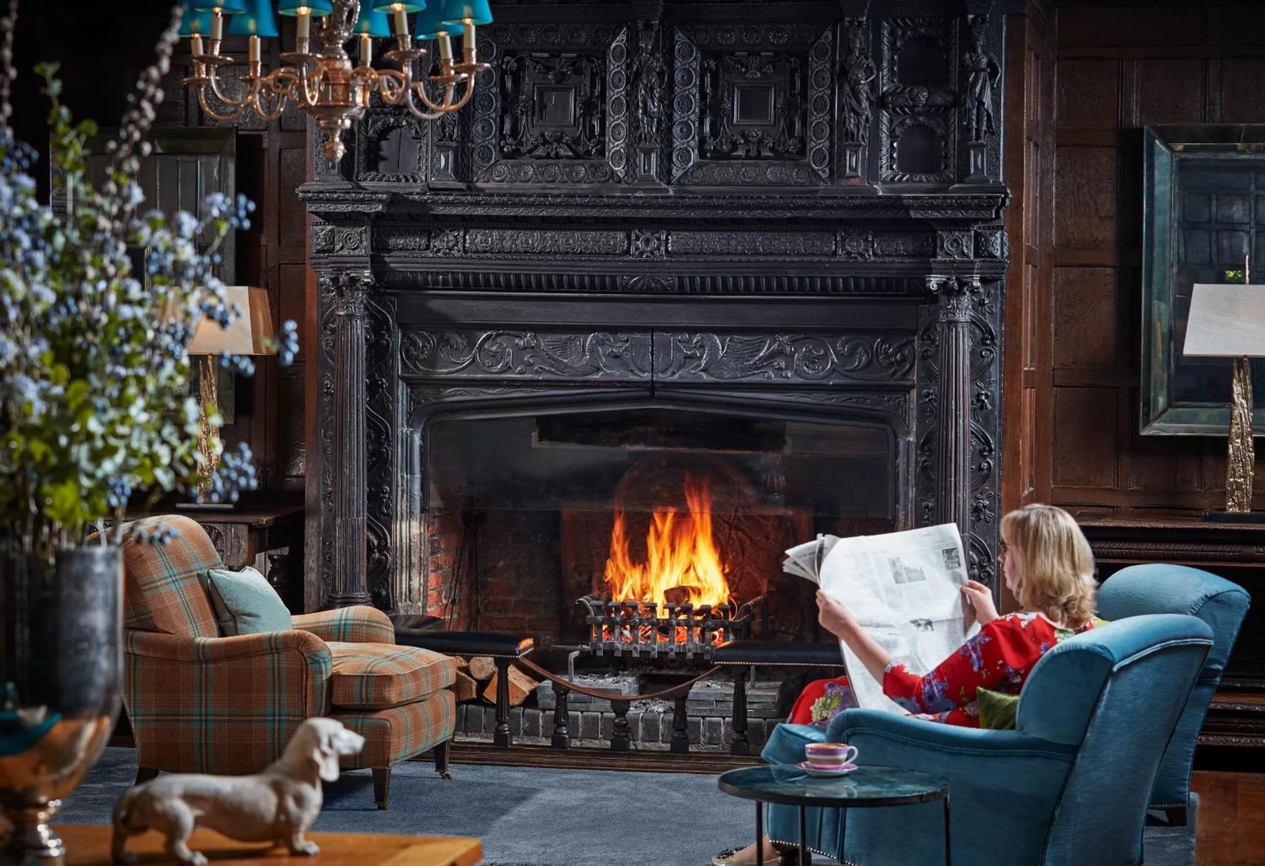 Lobby or reception in Great Fosters - Near Windsor