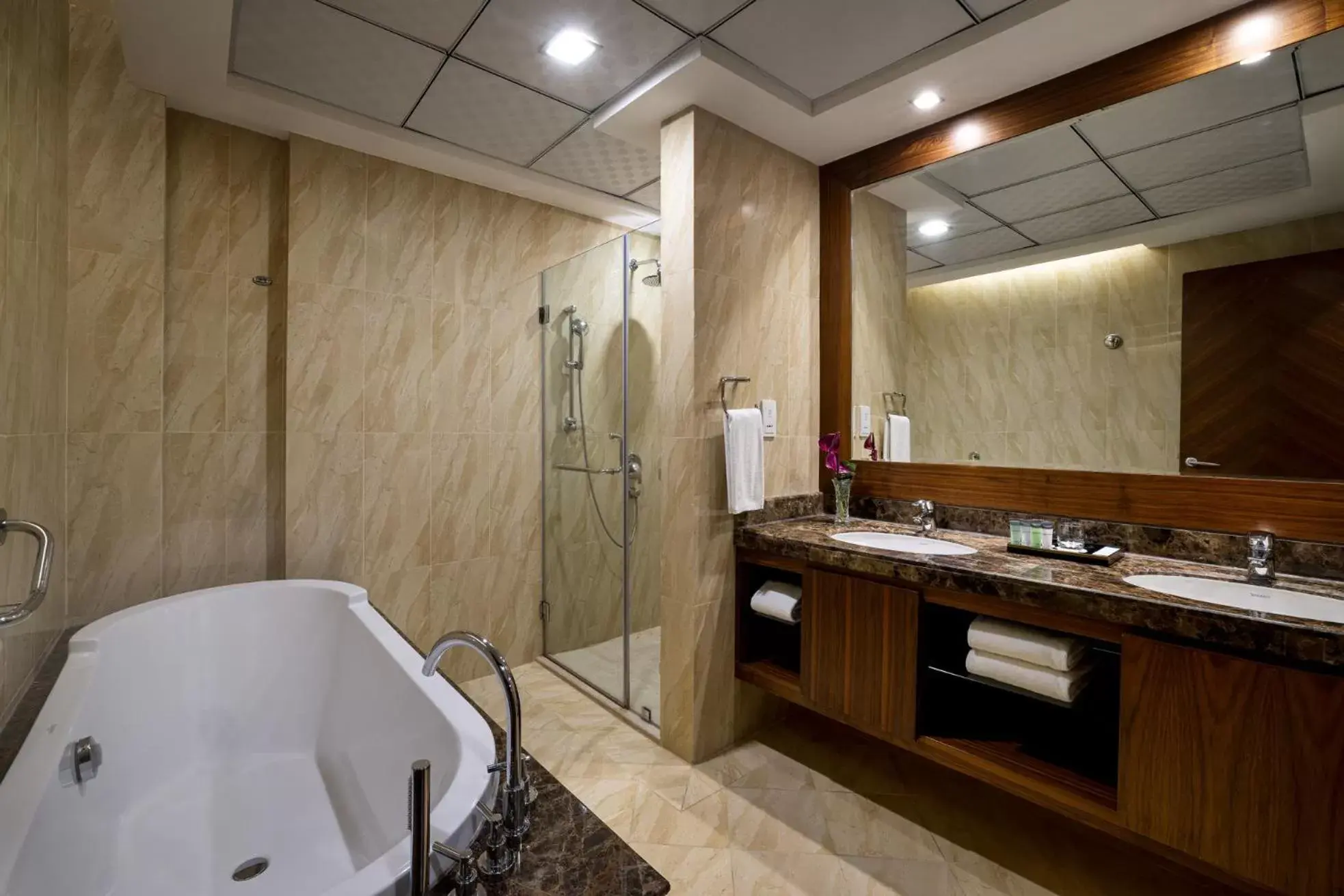 Bathroom in La Suite Dubai Hotel & Apartments