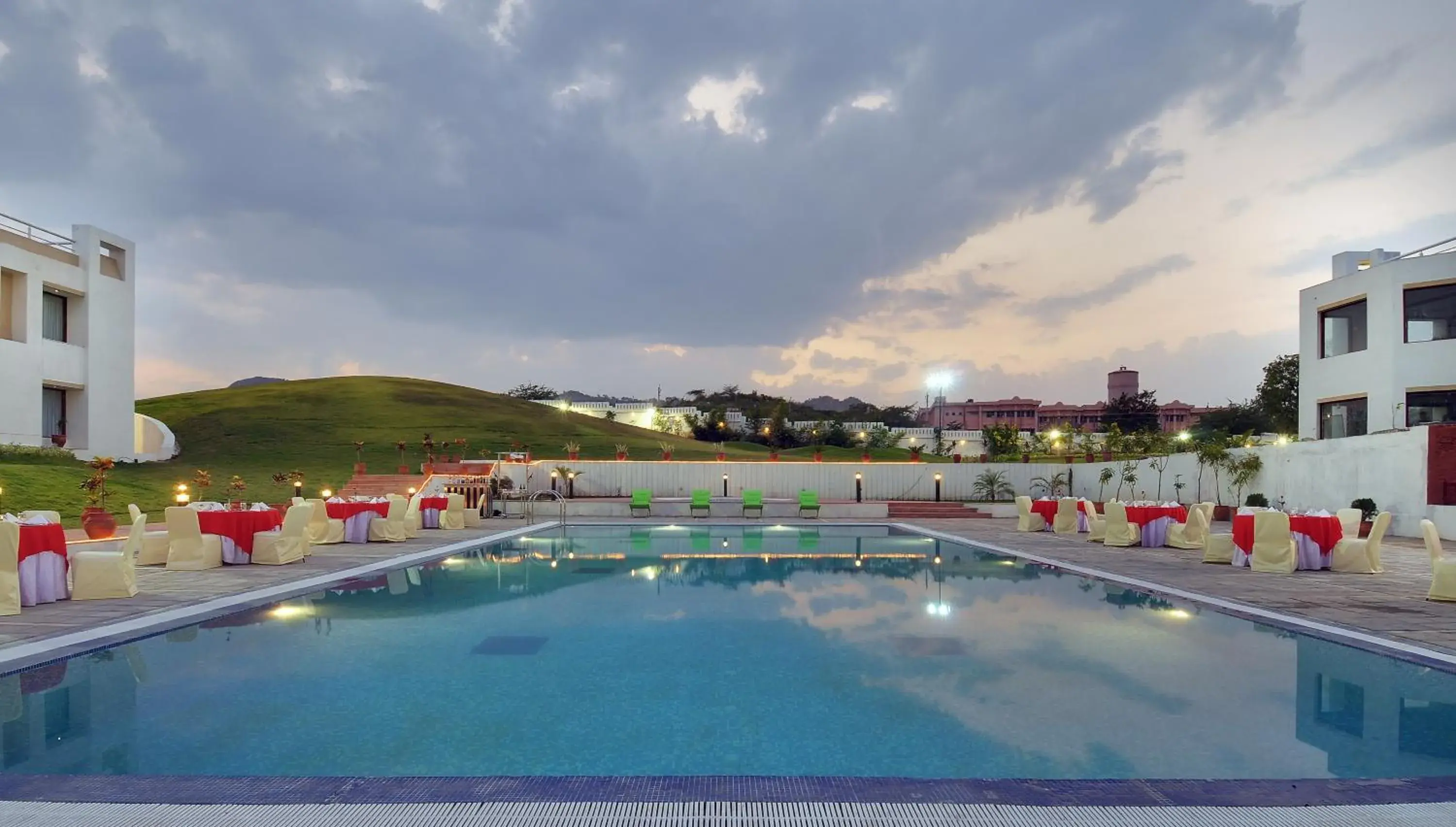Swimming Pool in Inder Residency Resort & Spa Udaipur