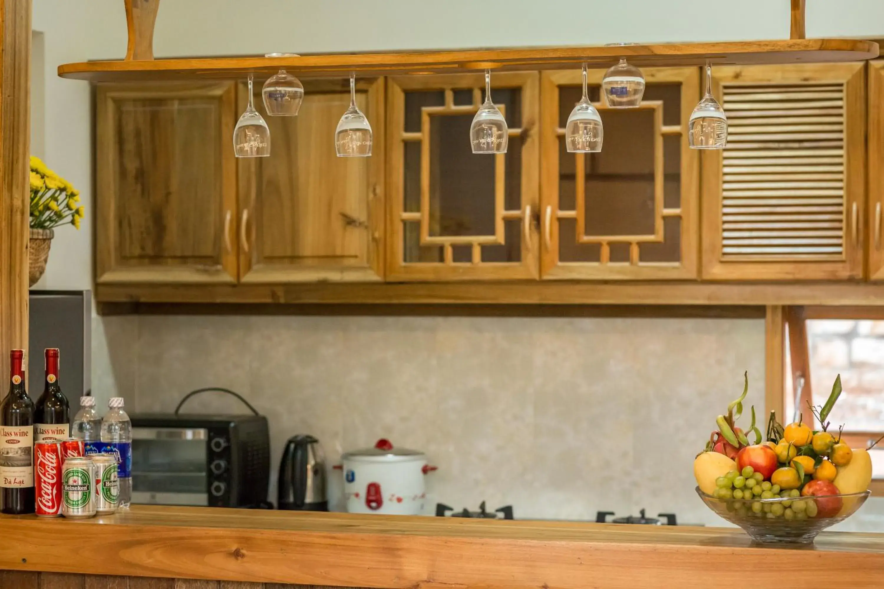 Kitchen or kitchenette, Kitchen/Kitchenette in The Garden House Phu Quoc Resort