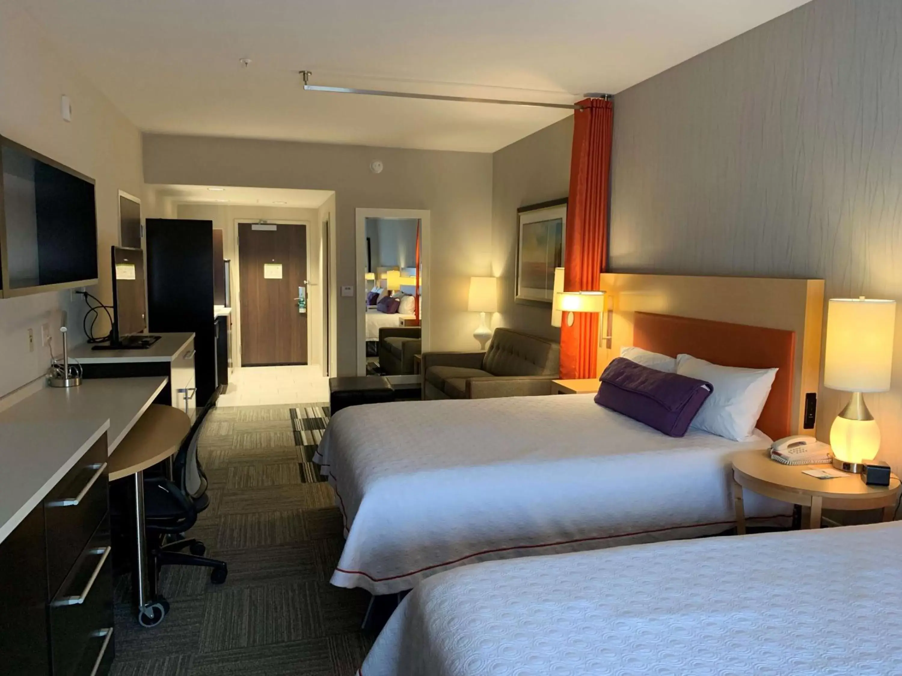 Bedroom, Bed in Home2 Suites by Hilton Fort Smith Bedroom, Bed in Home2 Suites by Hilton Fort Smith