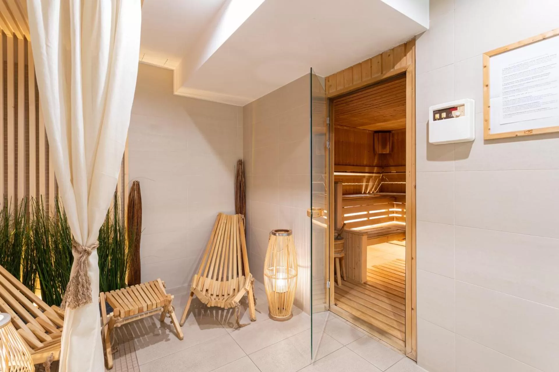 Sauna in Qubus Hotel Gdańsk
