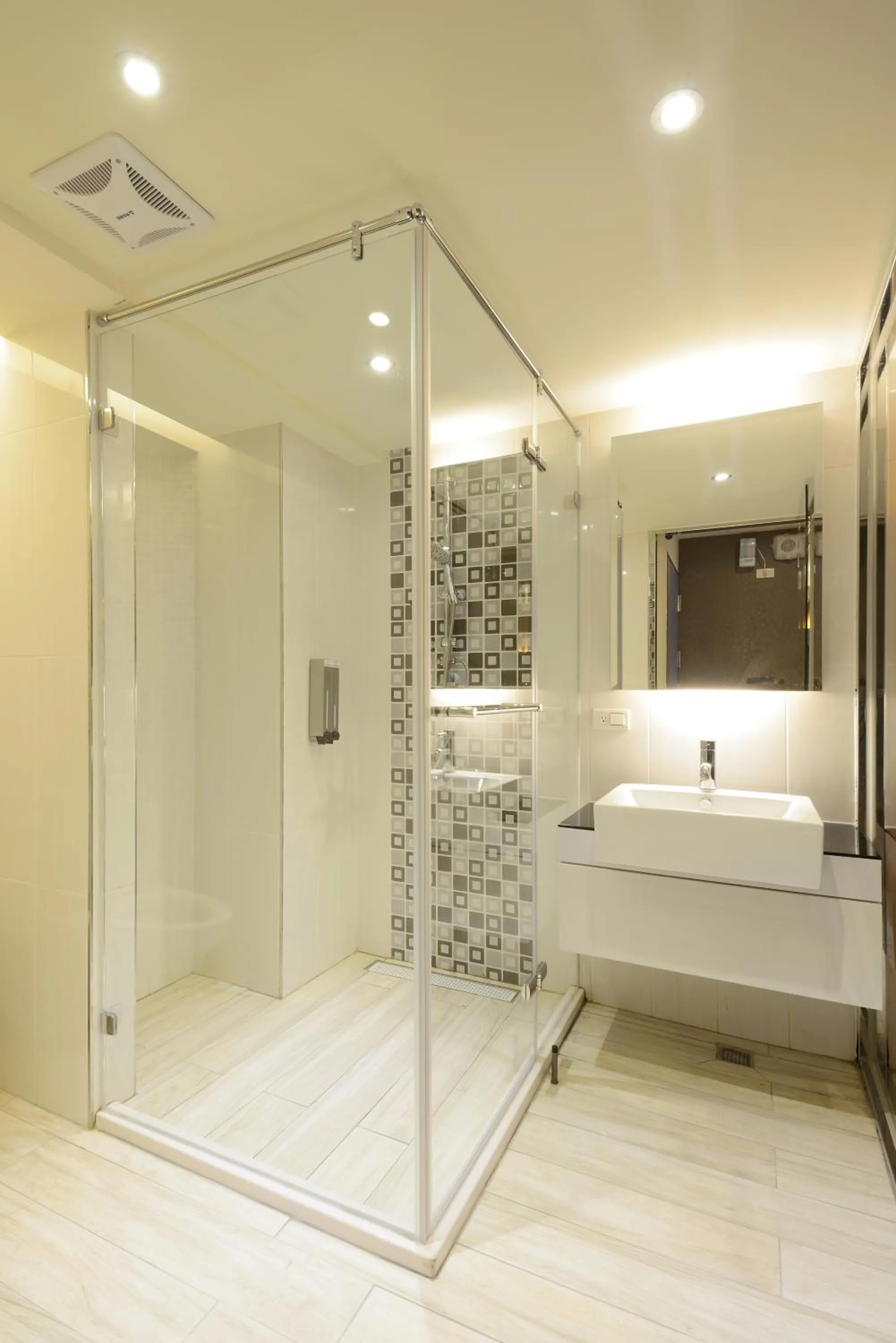 Bathroom in D'Well Hostel