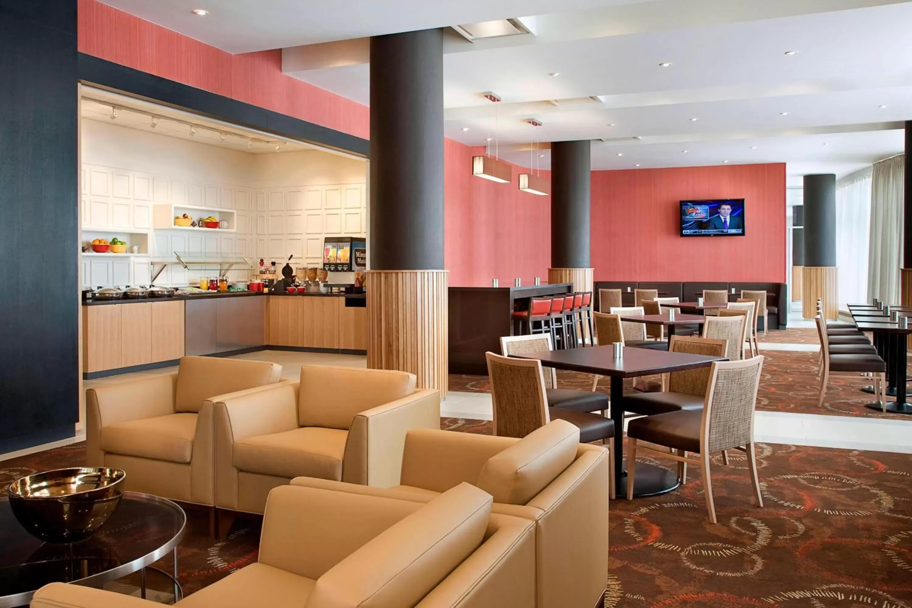 Restaurant/places to eat, Lounge/Bar in Residence Inn by Marriott Calgary Airport