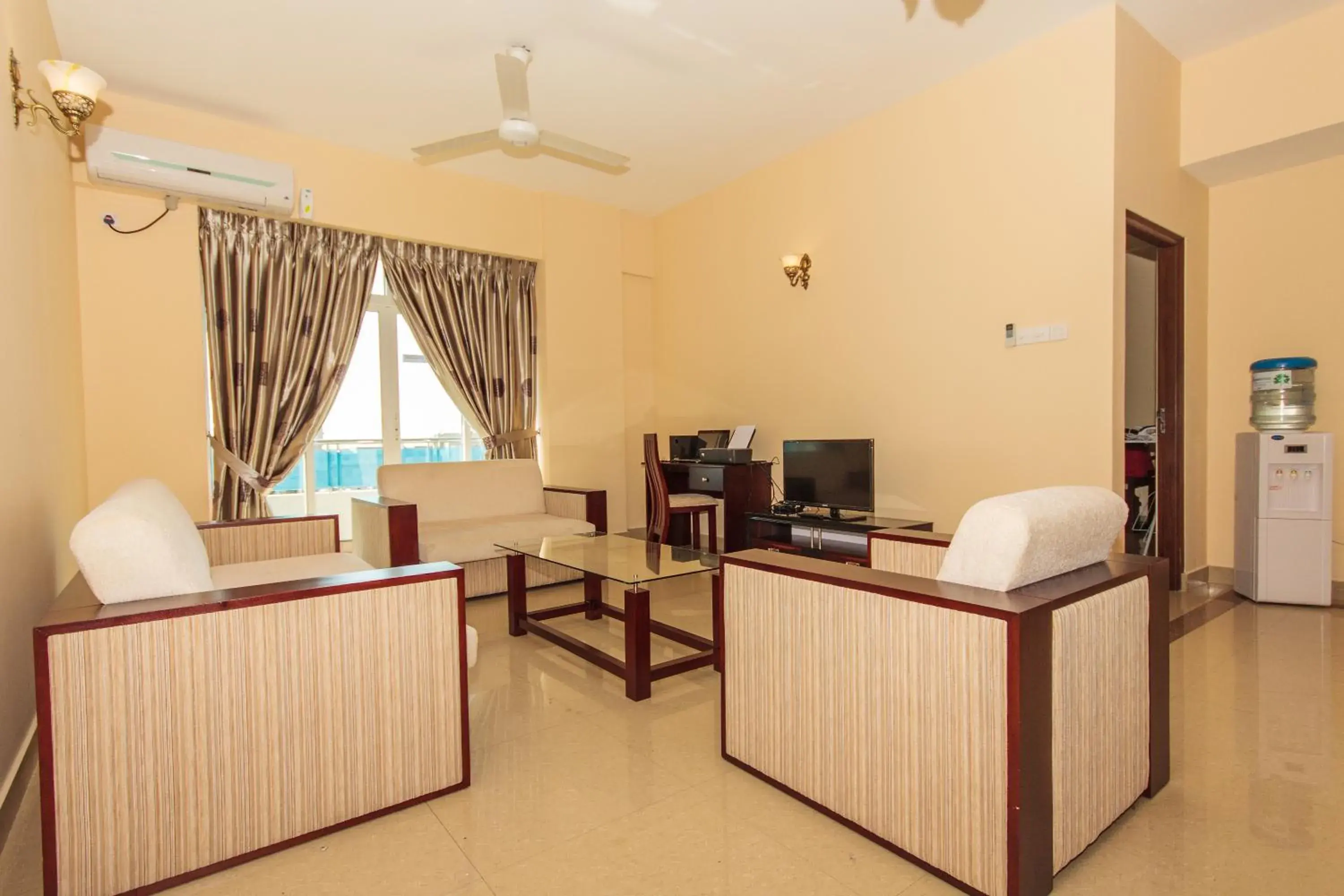 Living room, Seating Area in Supun Arcade Residency