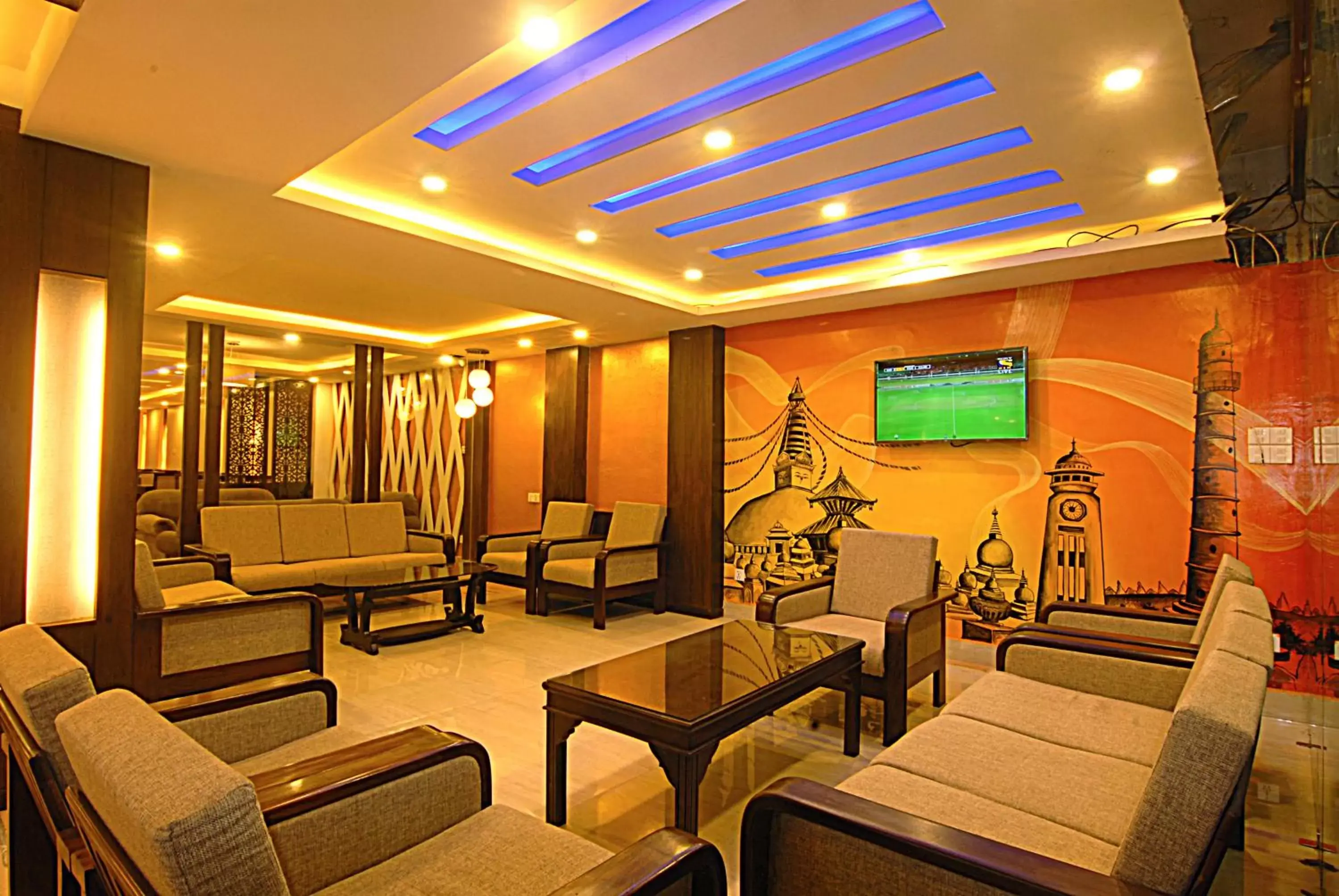 Lobby or reception in Kathmandu Grand Hotel