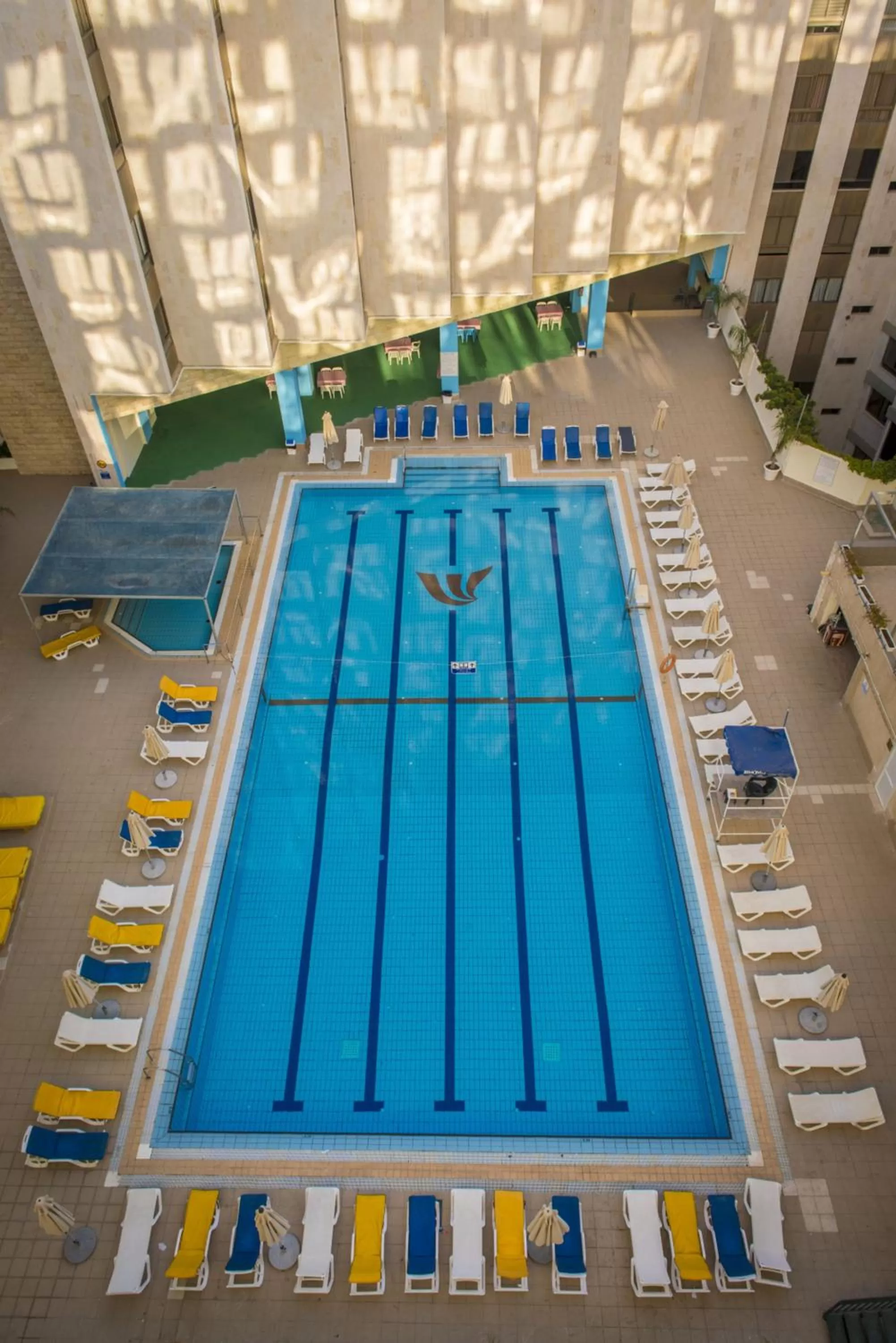 Swimming pool in Shalom Jerusalem Hotel