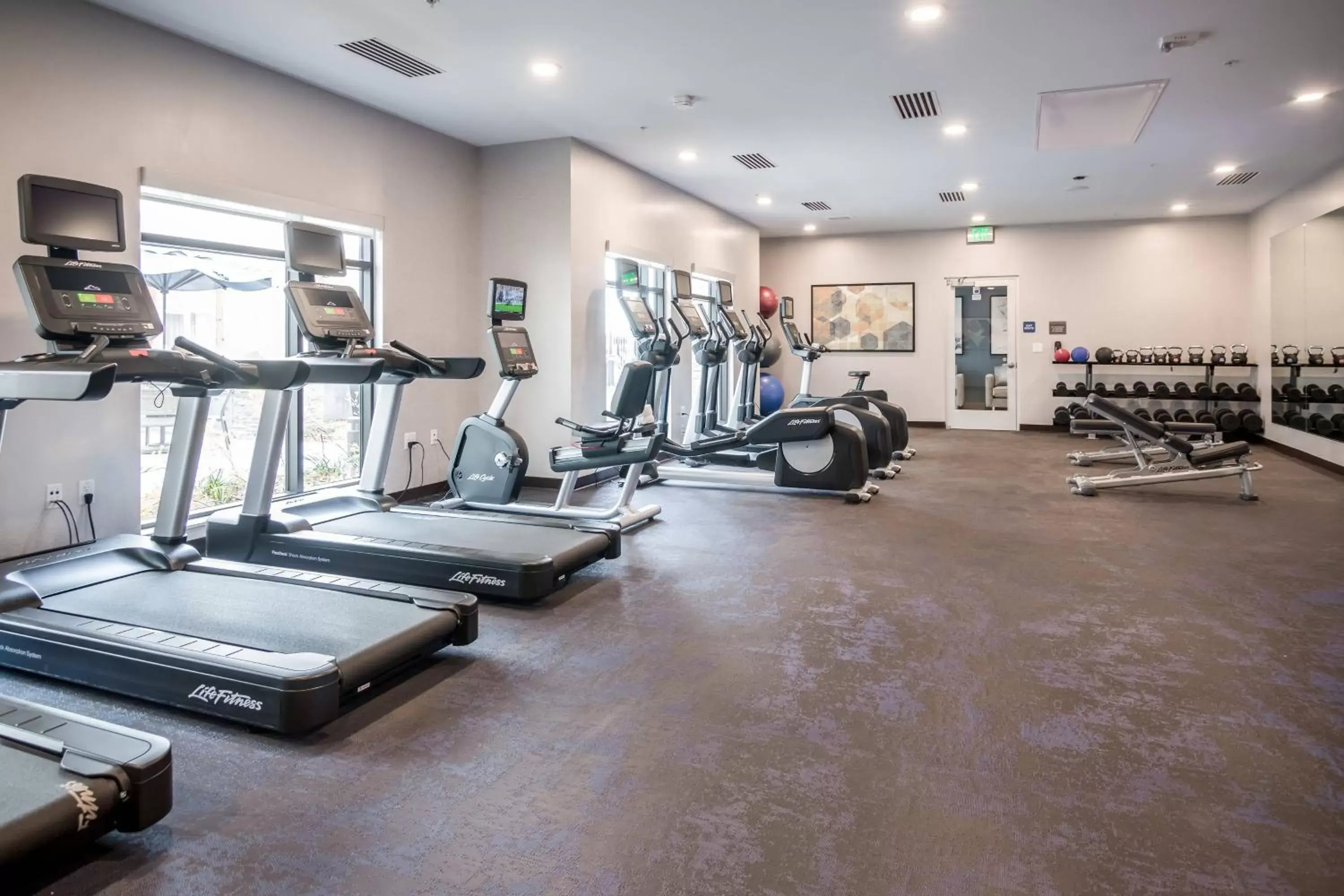 Fitness centre/facilities, Fitness Center/Facilities in Residence Inn by Marriott San Jose North/Silicon Valley
