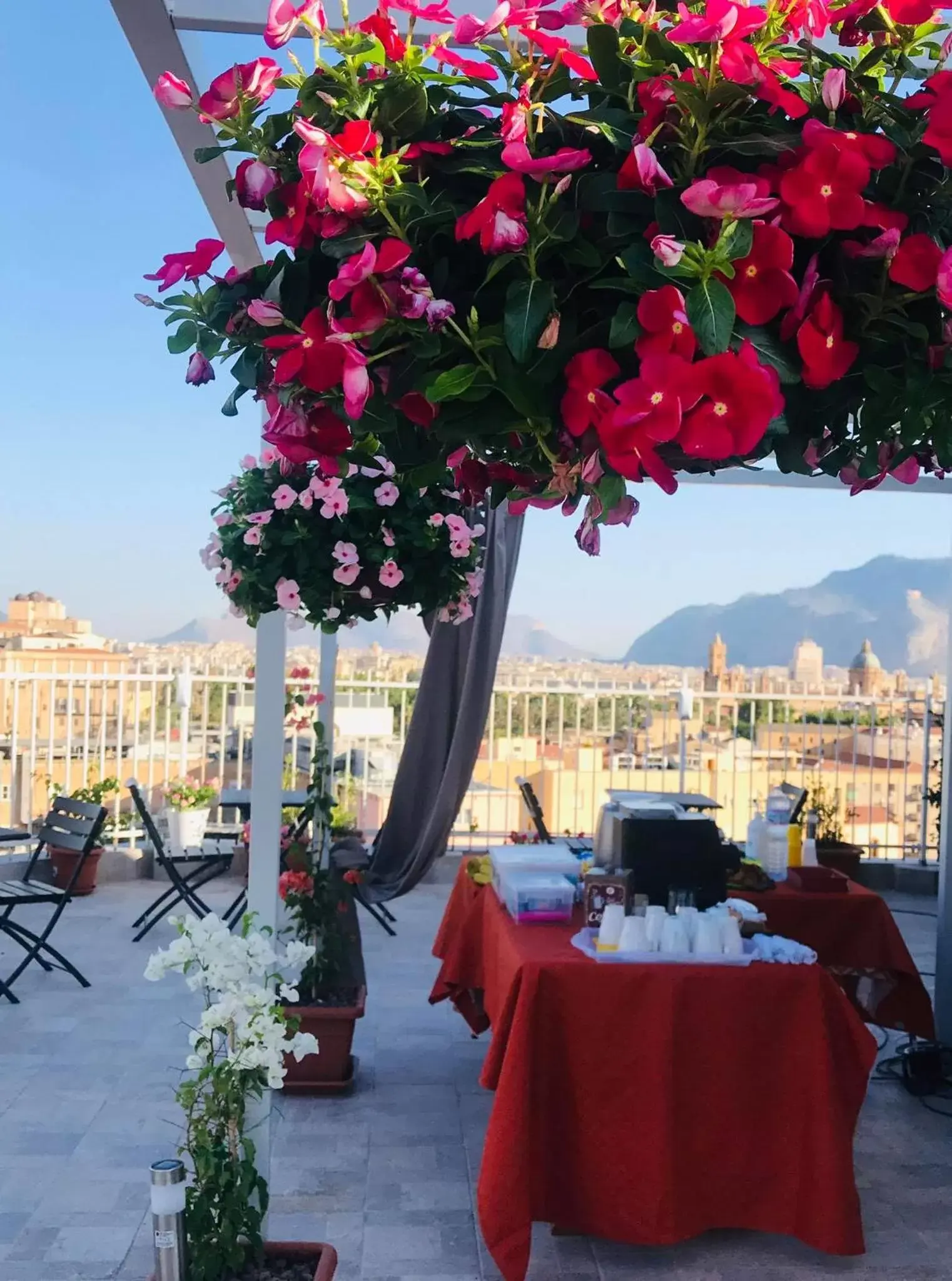 Patio, Restaurant/Places to Eat in LeAlbe di Sicilia