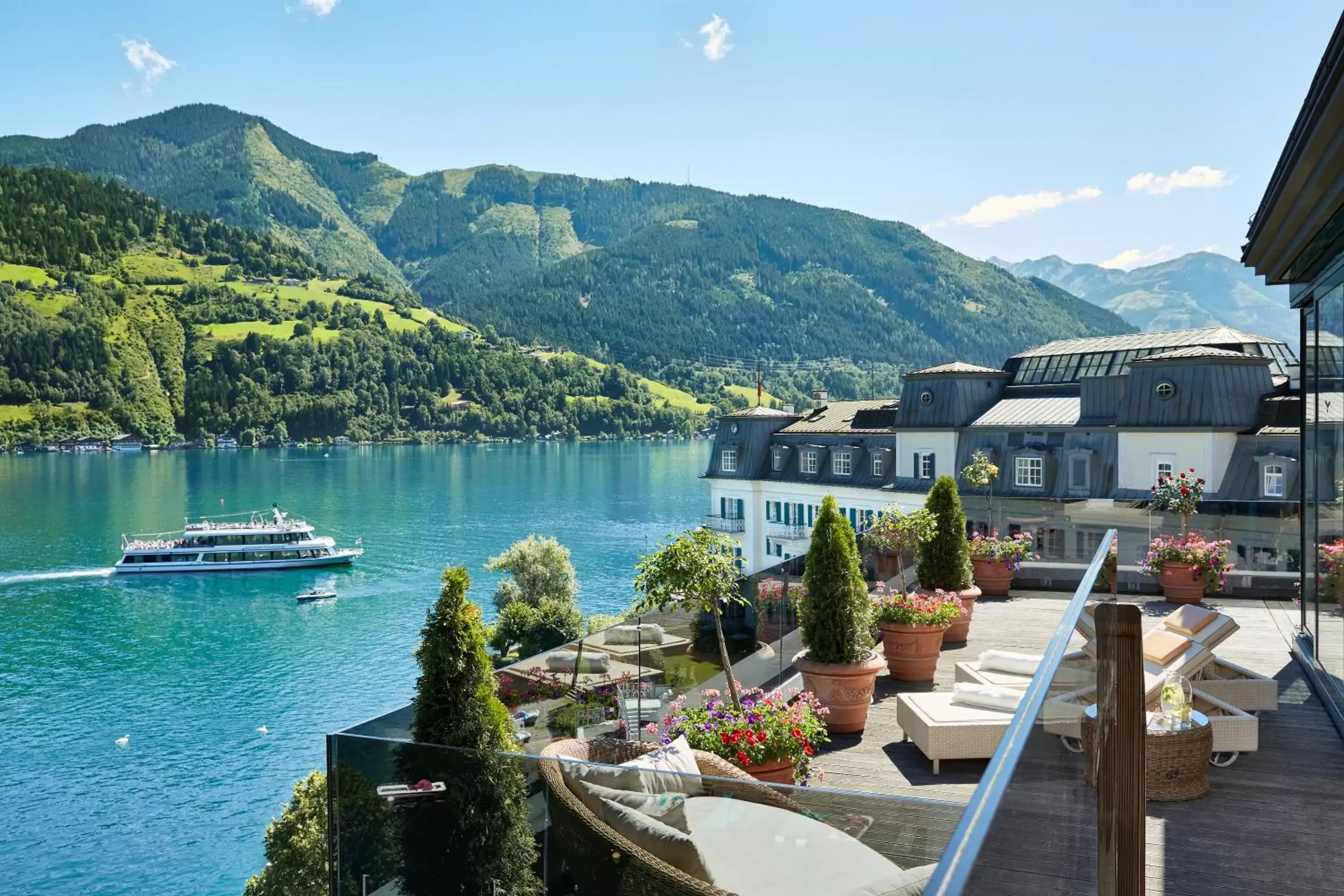 Spa and wellness centre/facilities in Grand Hotel Zell am See